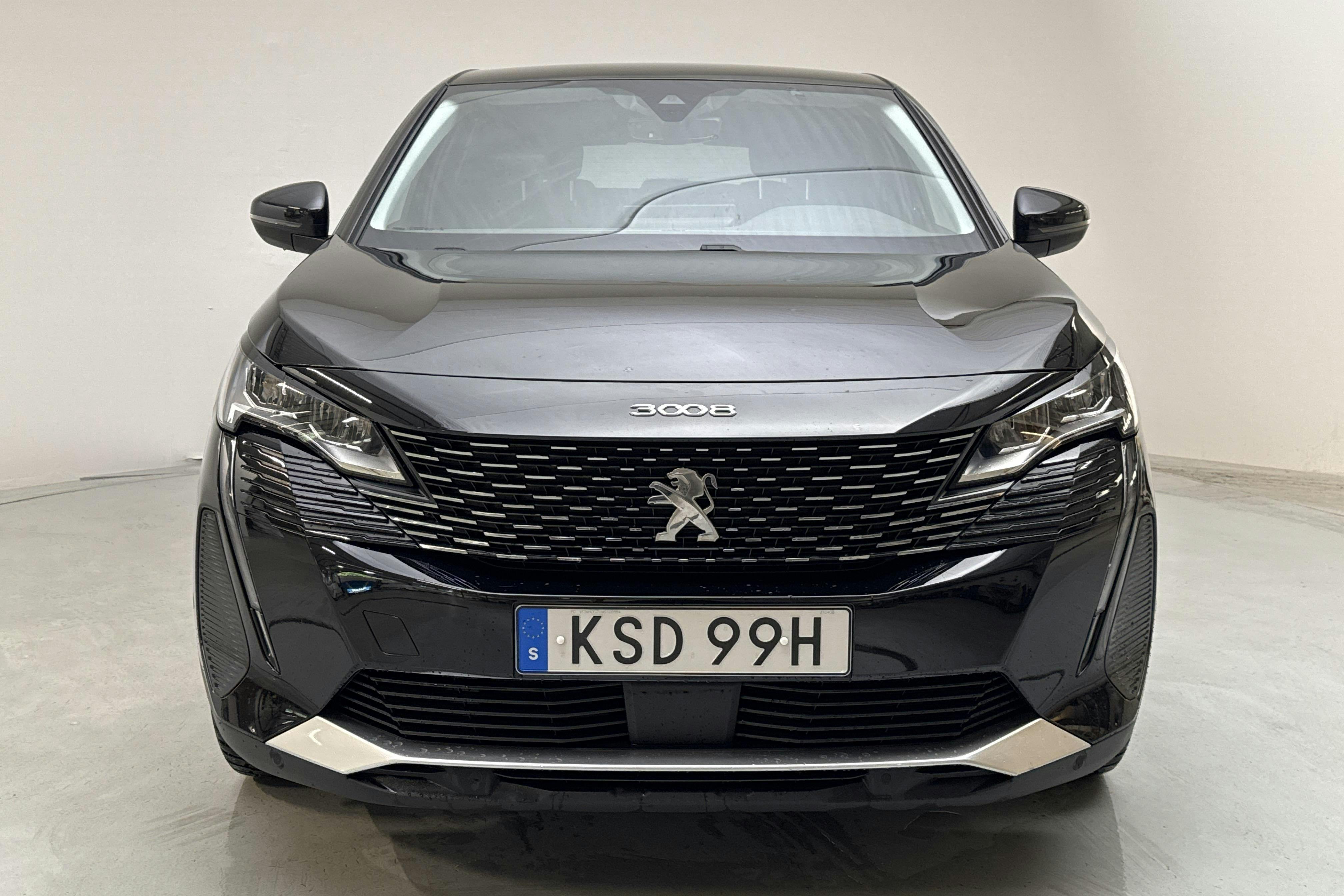 Peugeot 3008 1.6 Plug-in Hybrid (225hk) - 71 460 km - Automaatne - must - 2021