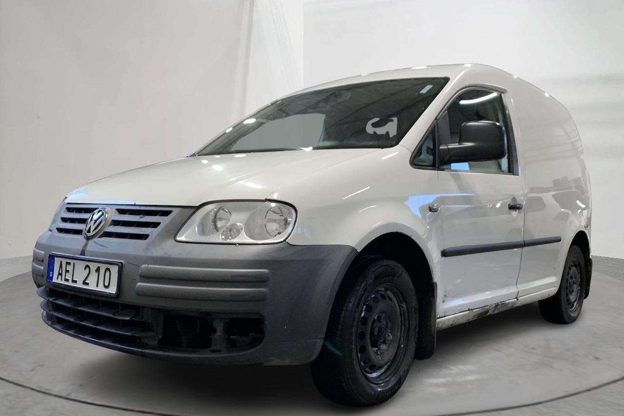 VW Caddy 1.9 TDI Skåp (105hk) - 17 727 mil - Manuell - vit - 2008
