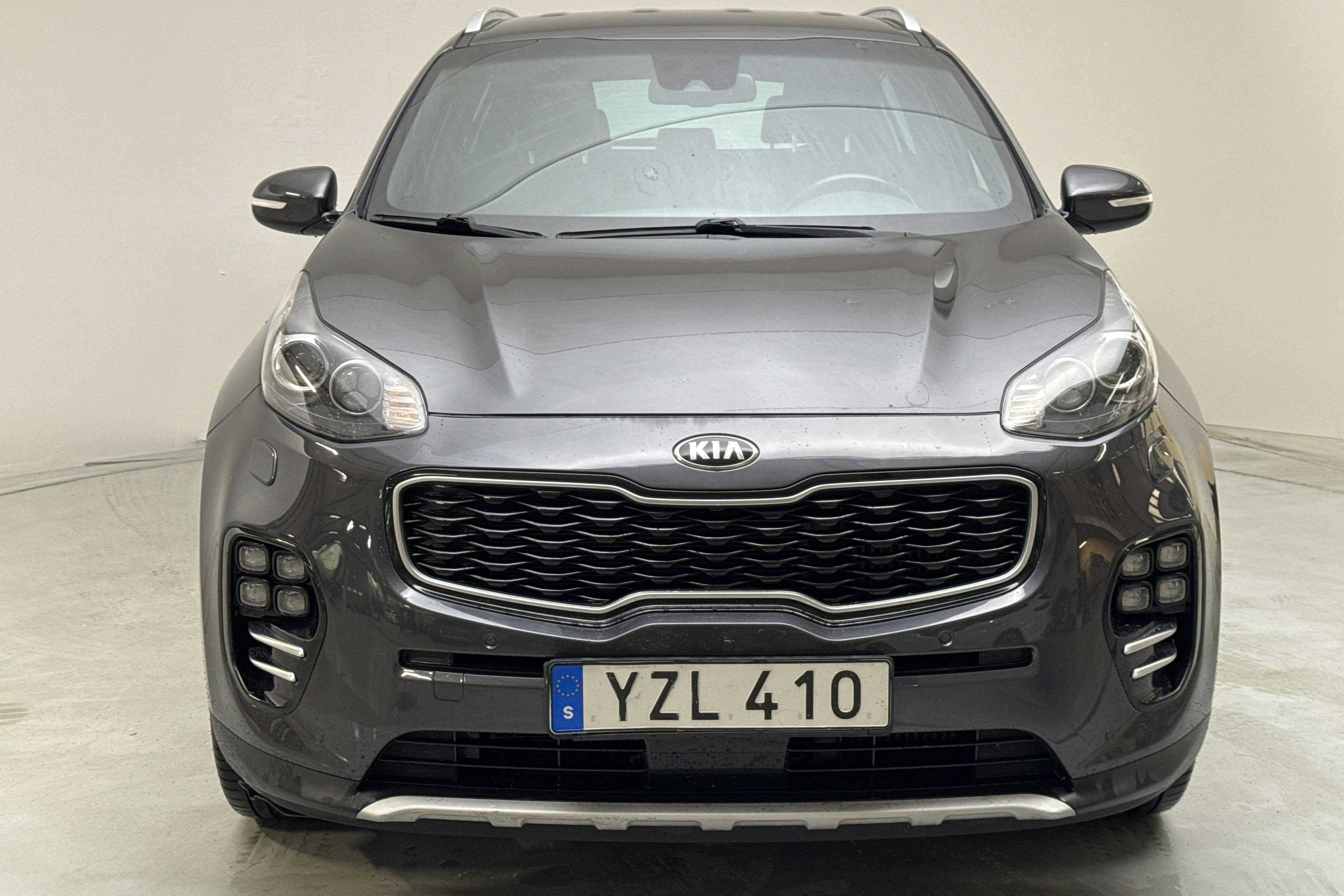 KIA Sportage 1.6 T-GDI AWD (177hk) - 9 726 mil - Automat - grå - 2017