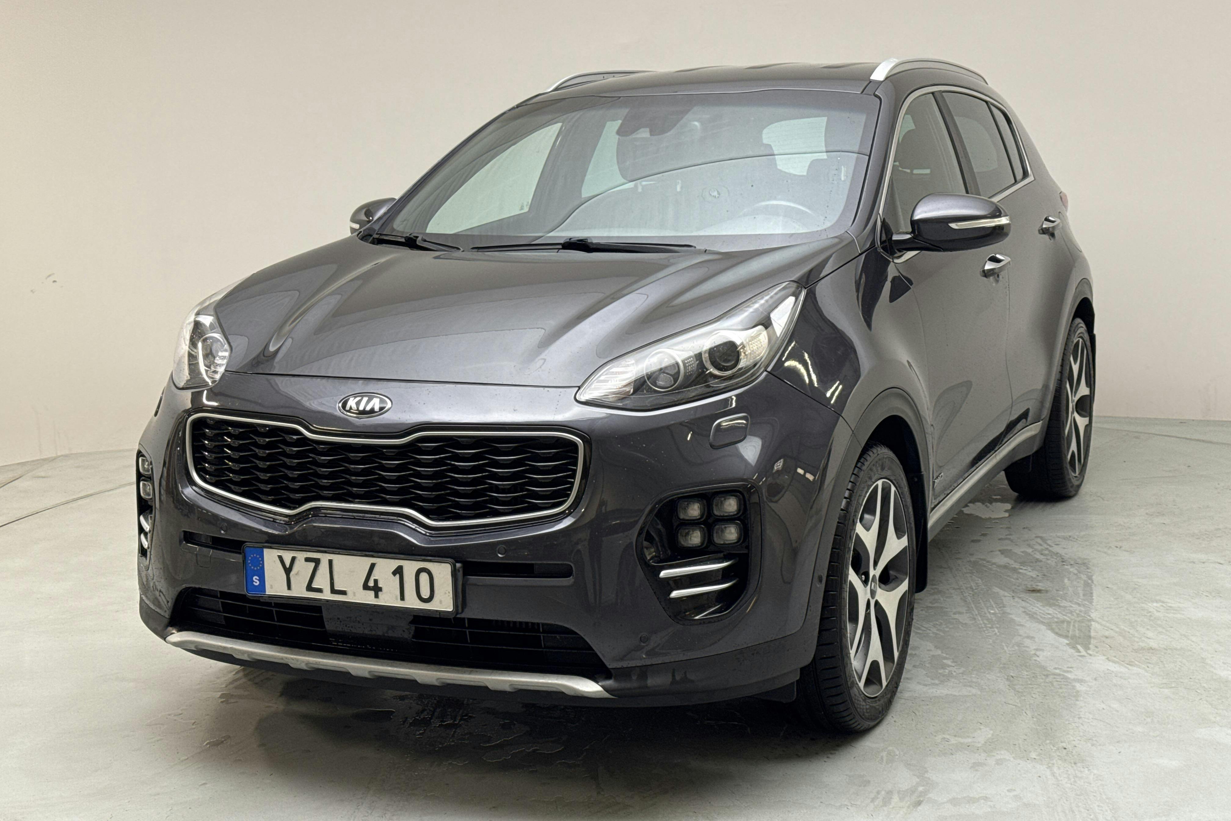 KIA Sportage 1.6 T-GDI AWD (177hk) - 97 260 km - Automatic - gray - 2017