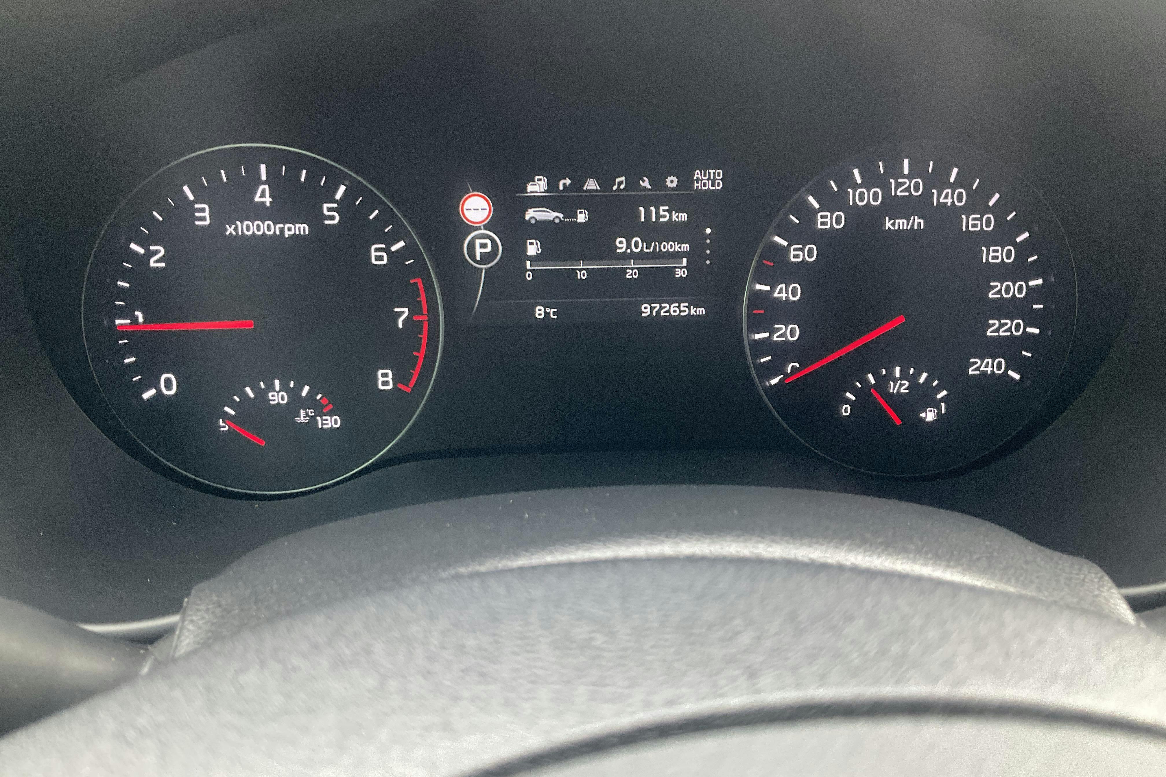 KIA Sportage 1.6 T-GDI AWD (177hk) - 9 726 mil - Automat - grå - 2017