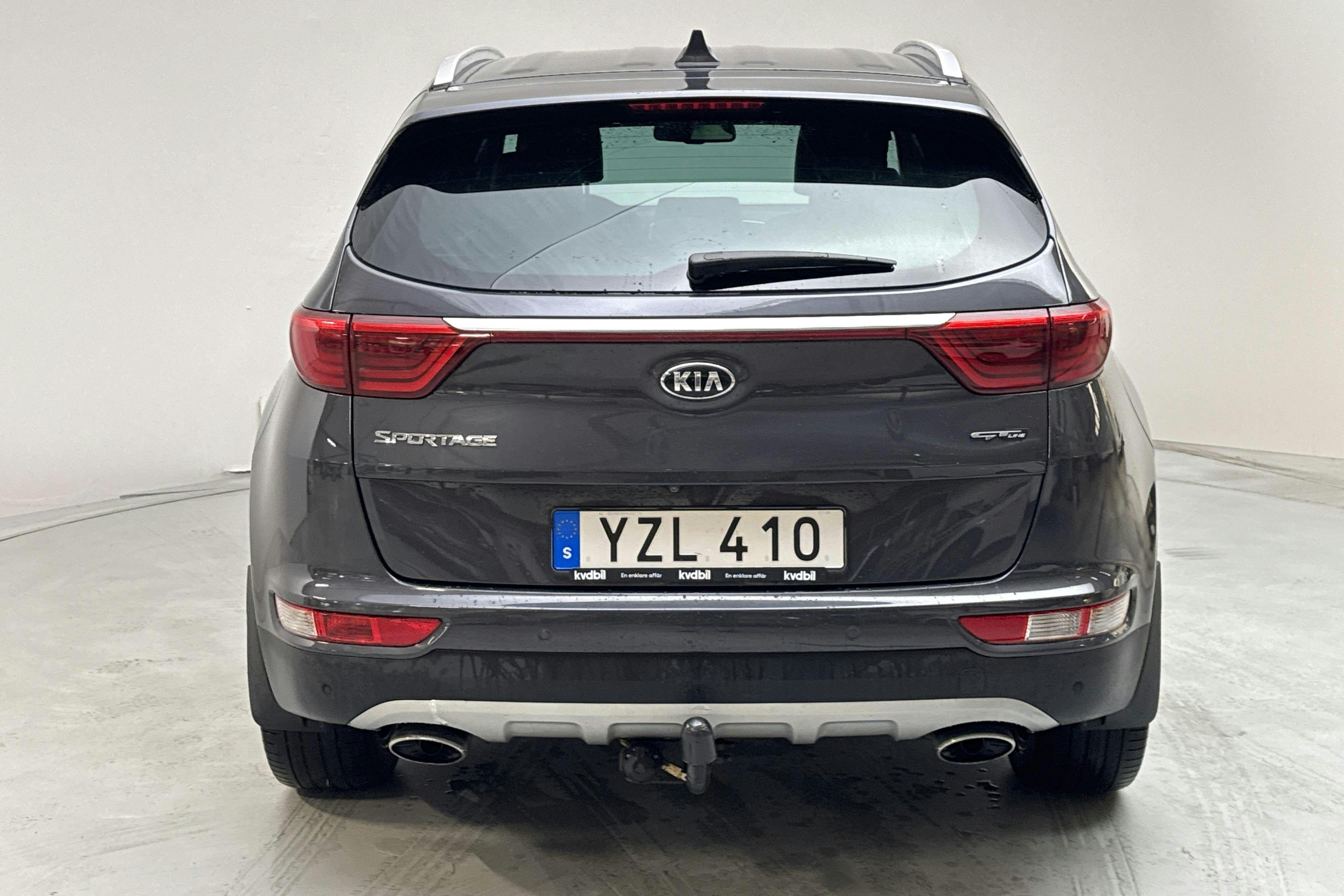 KIA Sportage 1.6 T-GDI AWD (177hk) - 9 726 mil - Automat - grå - 2017