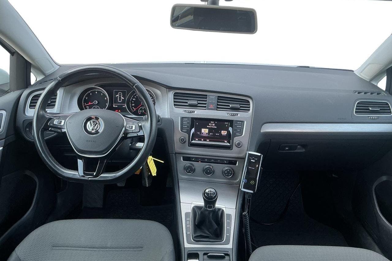VW Golf VII 1.4 TGI BlueMotion Sportscombi (110hk) - 46 250 km - Käsitsi - valge - 2015