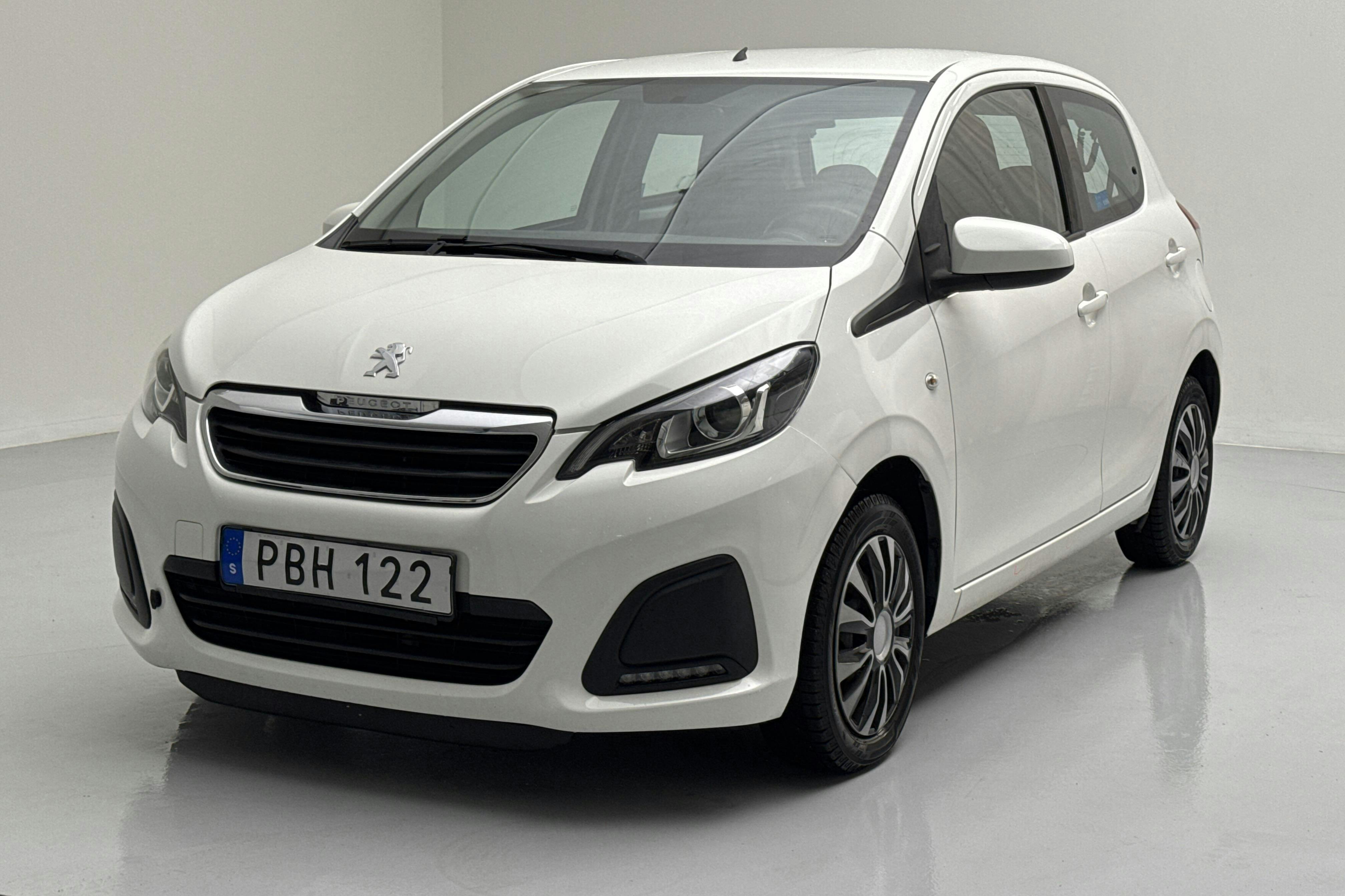 Peugeot 108 PureTech 5dr (68hk) - 9 847 mil - Manuell - vit - 2017