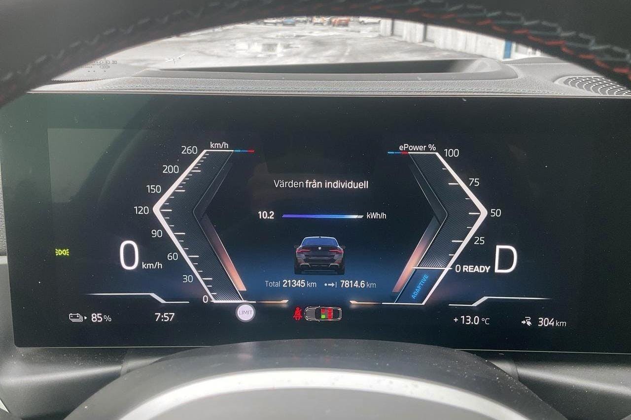 BMW i4 M50 xDrive, G26 (523hk) - 2 136 mil - Automat - svart - 2024