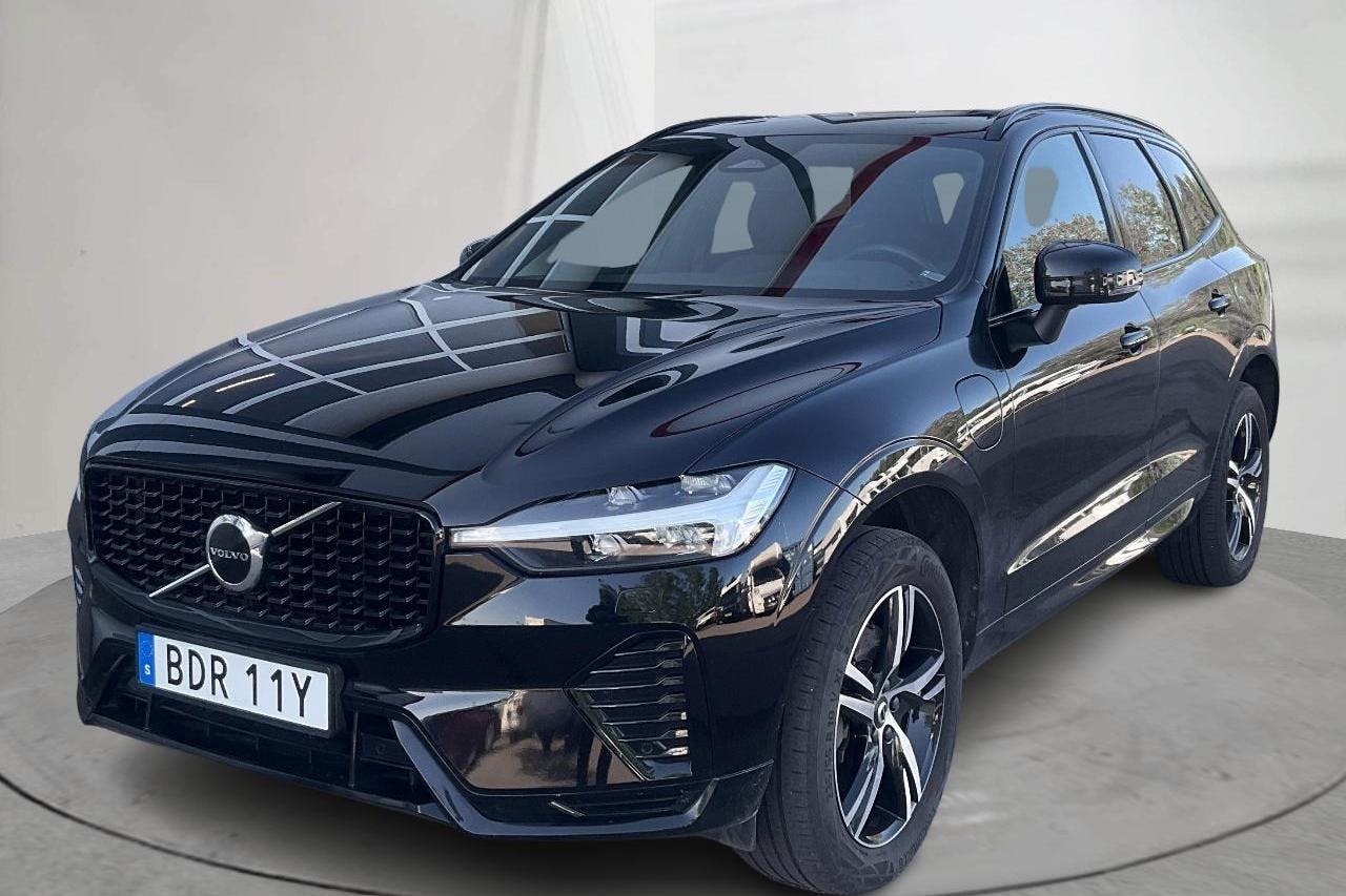 Volvo XC60 T6 AWD Recharge (350hk) - 70 000 km - Automatic - black - 2022