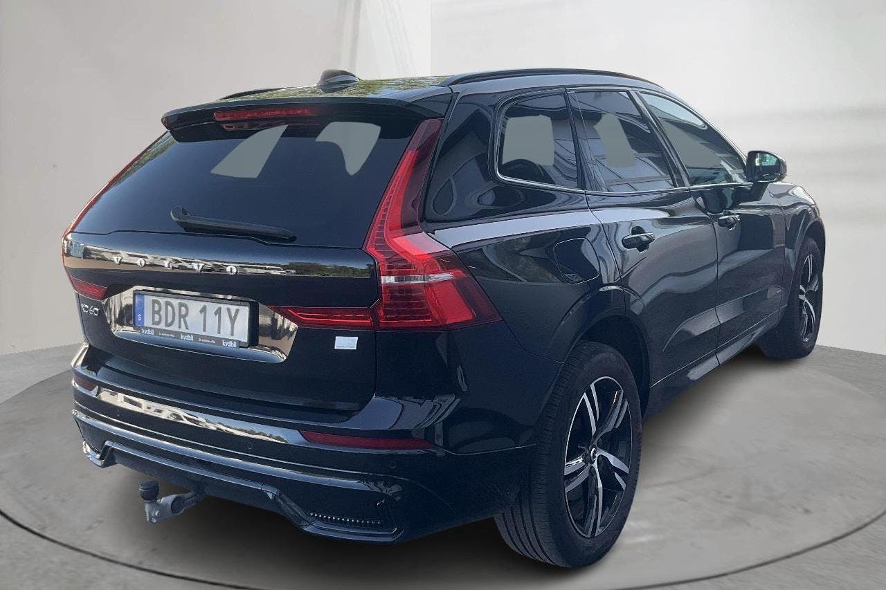 Volvo XC60 T6 AWD Recharge (350hk) - 70 000 km - Automatic - black - 2022