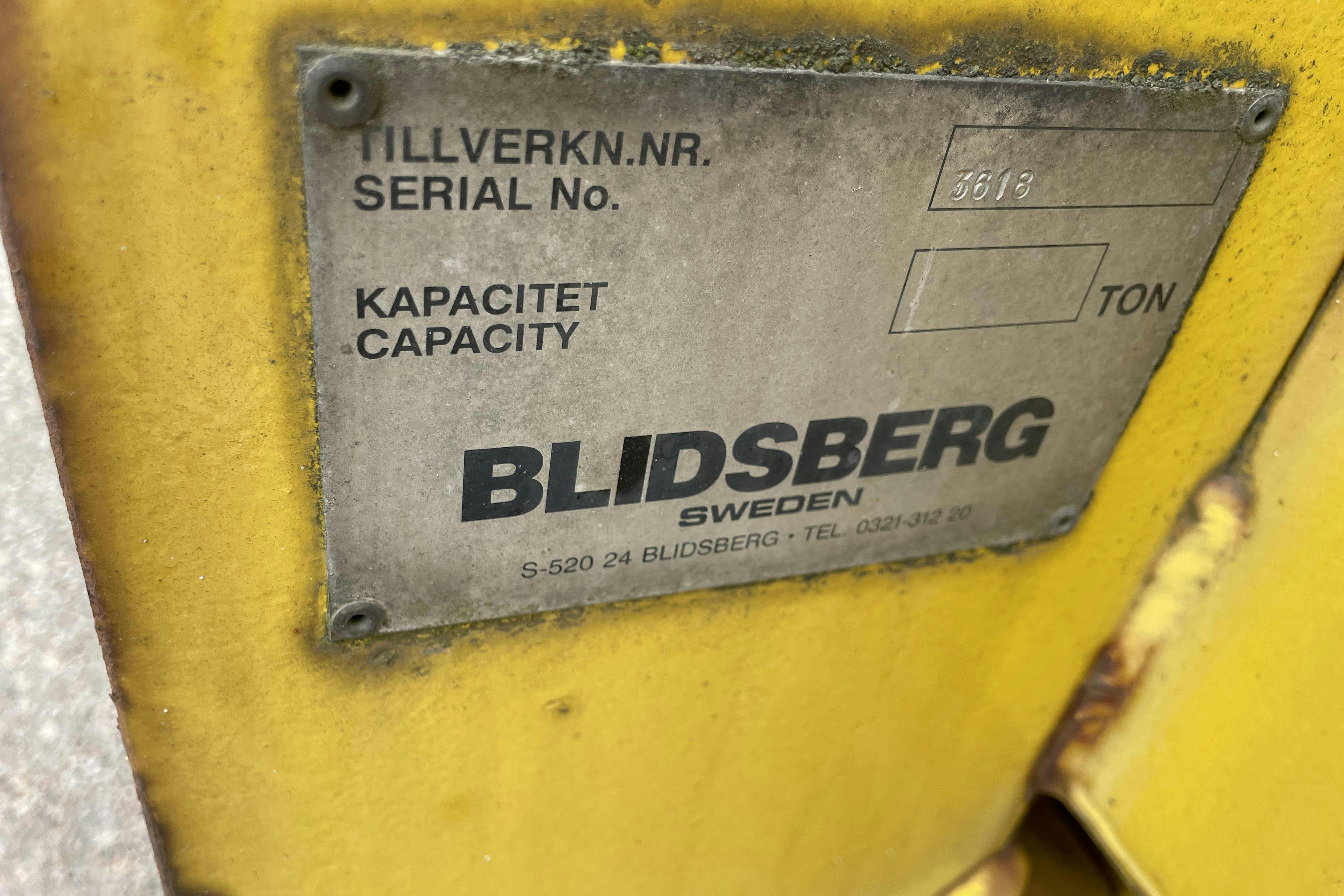 Blidsberg Lastväxlarflak - 0 km