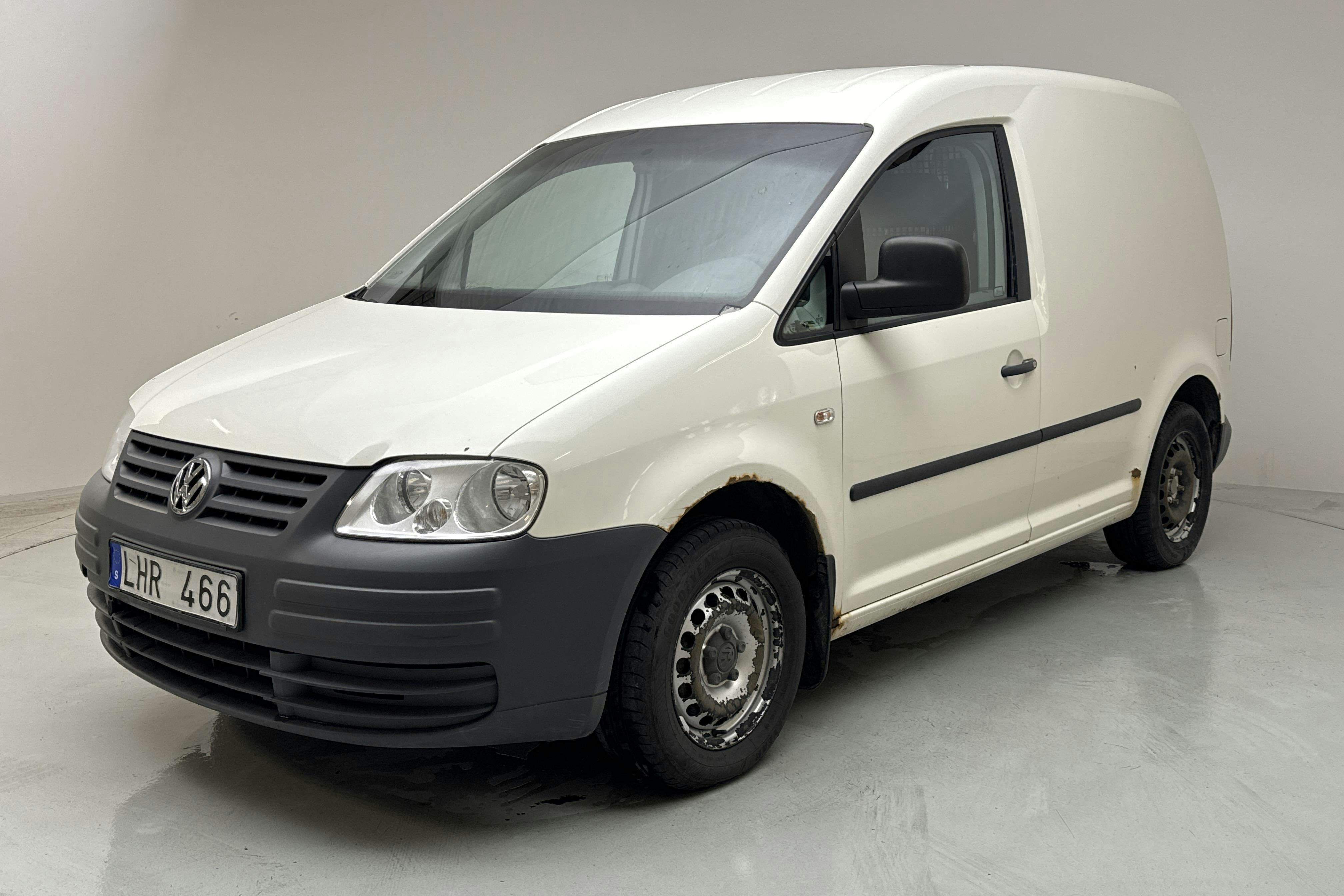 VW Caddy 1.9 TDI Skåp (105hk) - 22 749 mil - Automat - vit - 2008
