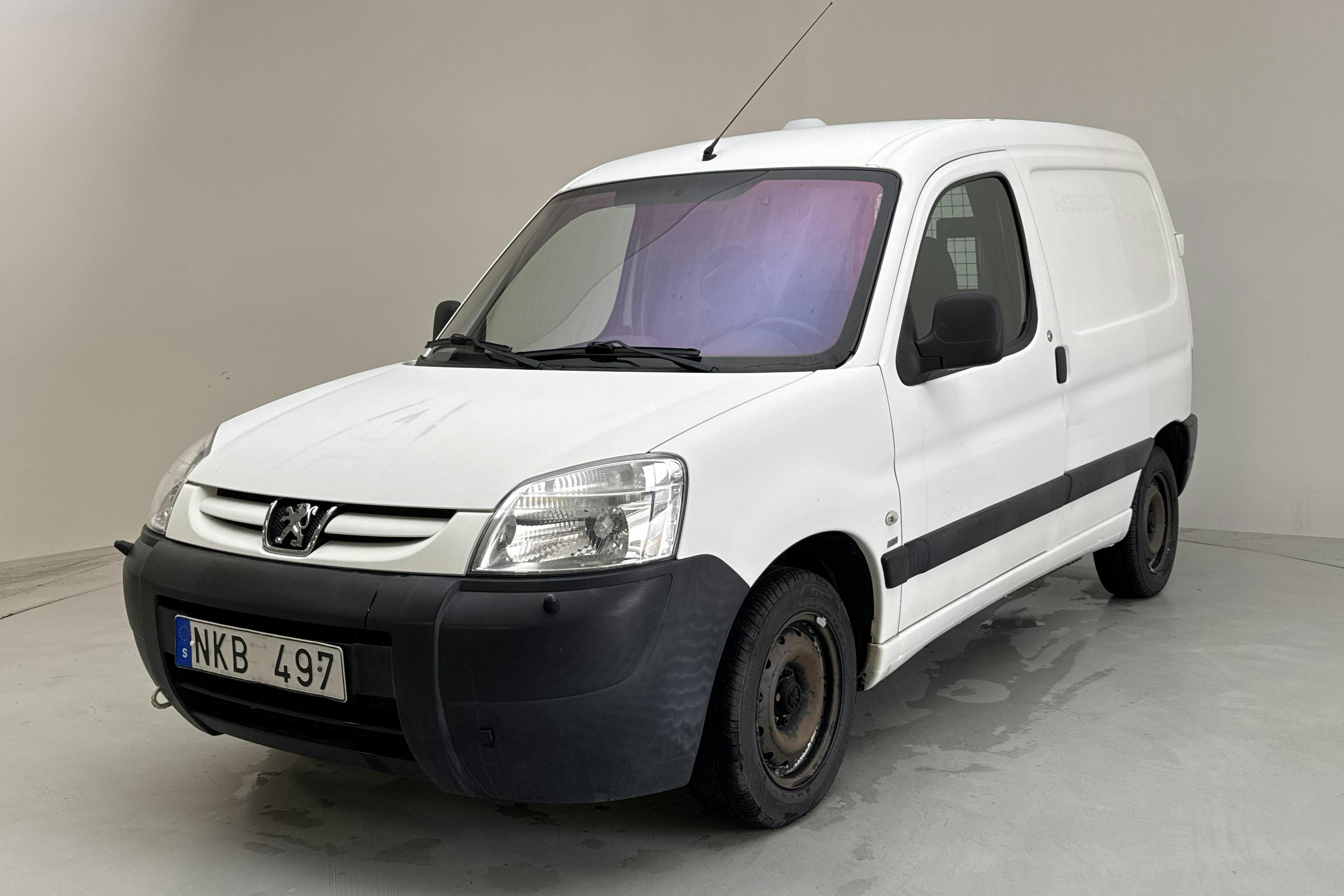 Peugeot Partner 1.6 HDI Skåp (90hk) - 11 293 mil - Manuell - vit - 2008