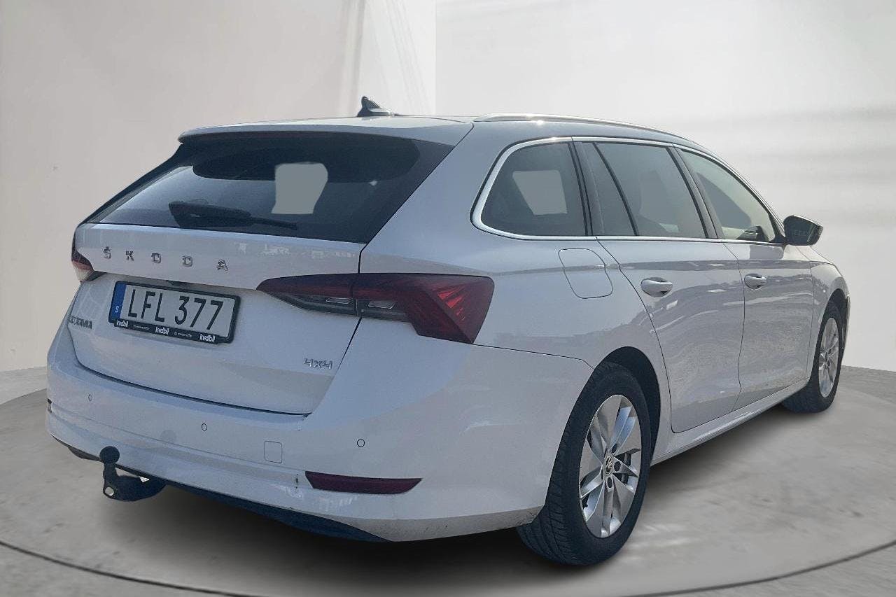Skoda Octavia 2.0 TDI Combi 4x4 (150hk) - 125 550 km - Automaatne - valge - 2023