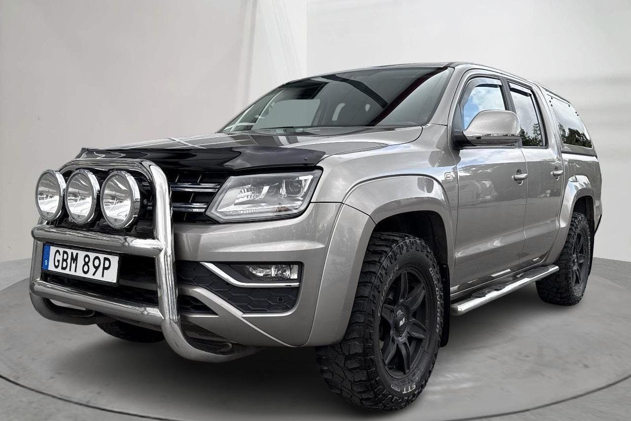 Presentation photo 1 of 15: VW Amarok 3.0 TDI 4motion (258hk) - 121 790 km - Automatic - Light Brown - 2020
