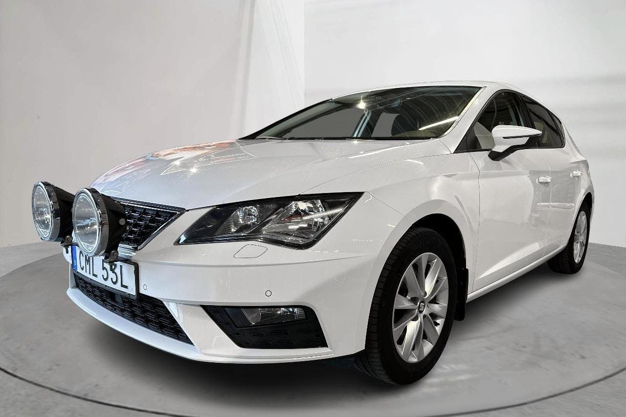 Seat Leon 1.5 TGI 5dr (130hk) - 7 109 mil - Manuell - vit - 2019