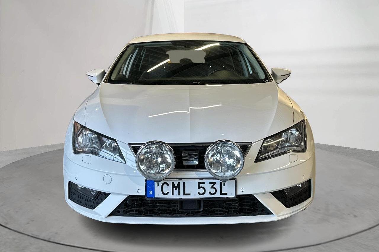 Seat Leon 1.5 TGI 5dr (130hk) - 7 109 mil - Manuell - vit - 2019