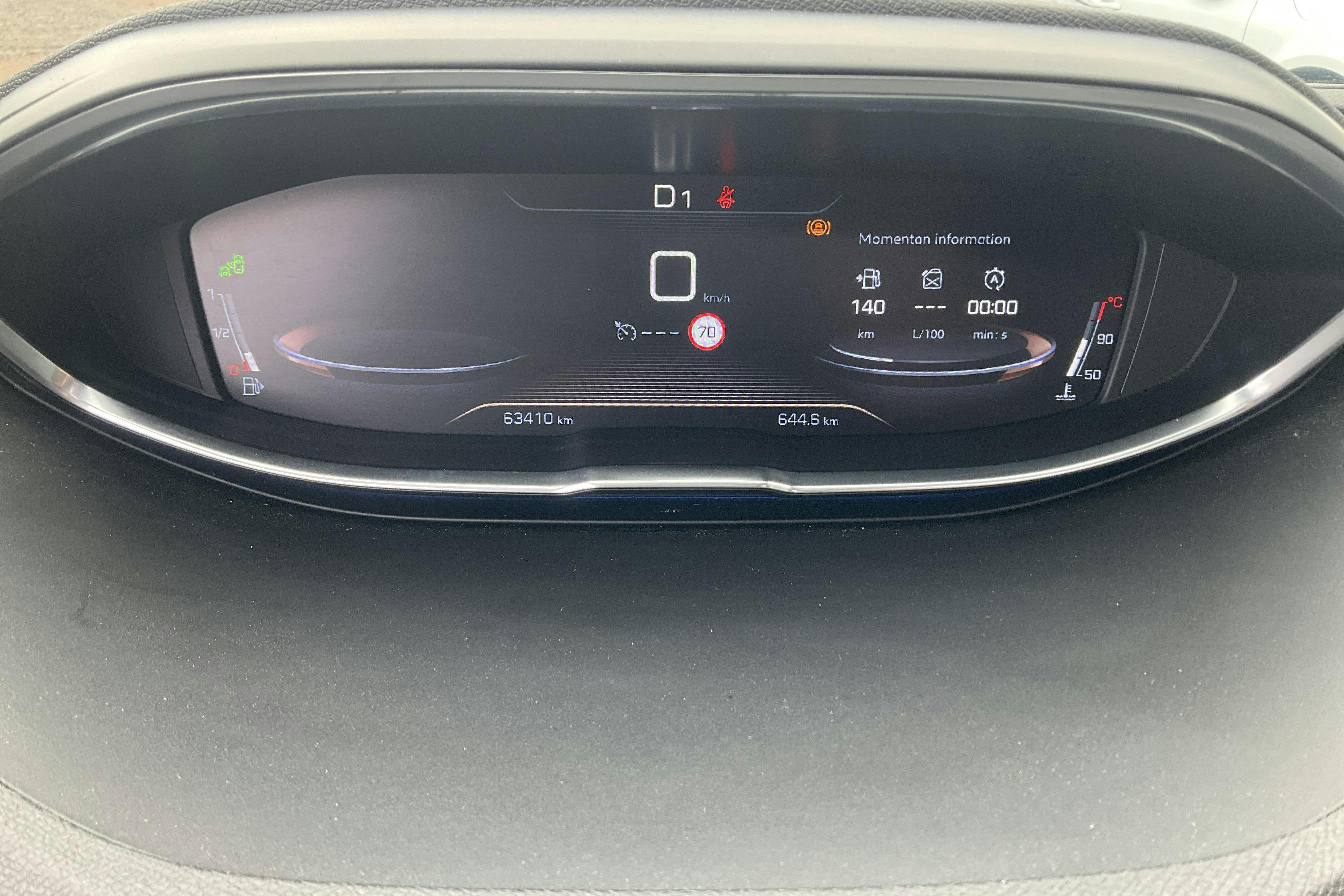 Peugeot 5008 1.6 PureTech (180hk) - 6 340 mil - Automat - svart - 2019