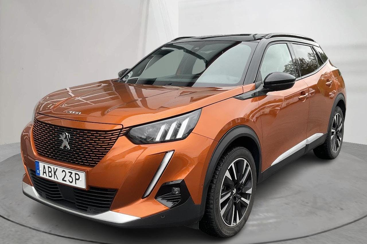 Peugeot e-2008 50 kWh (136hk) - 8 120 mil - Automat - orange - 2022