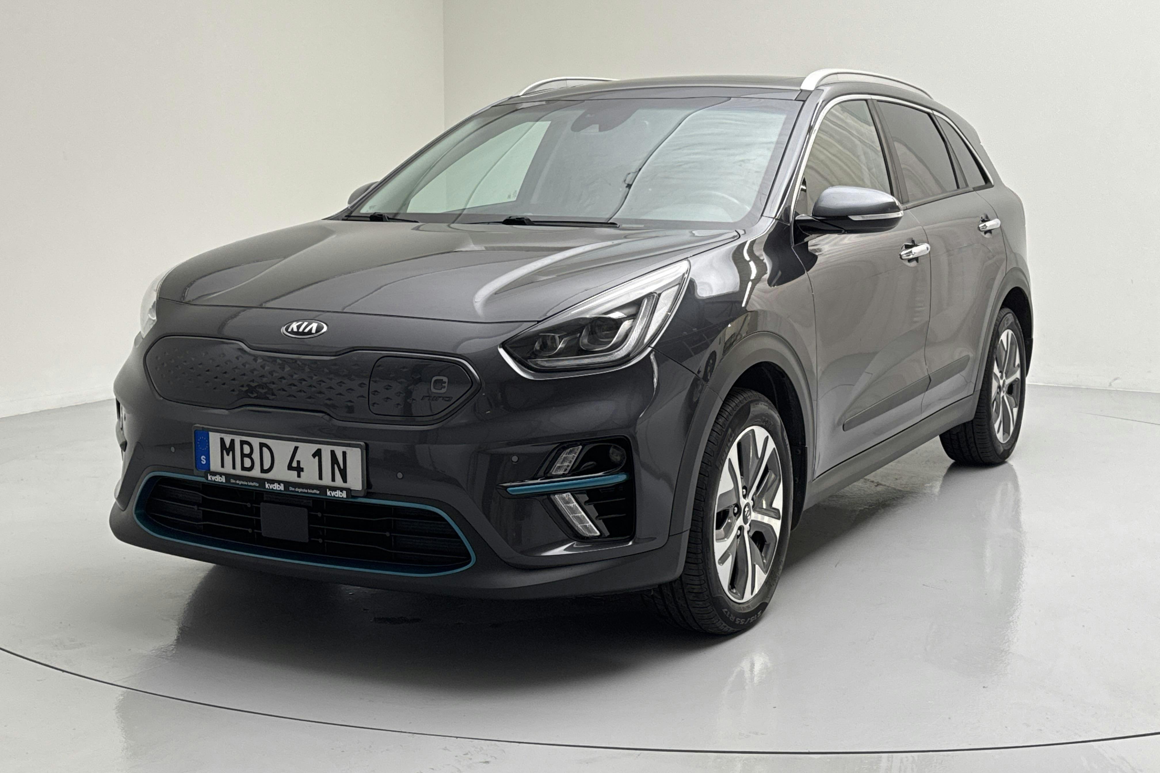 KIA Niro EV 64 kWh (204hk) - 14 357 mil - Automat - grå - 2019