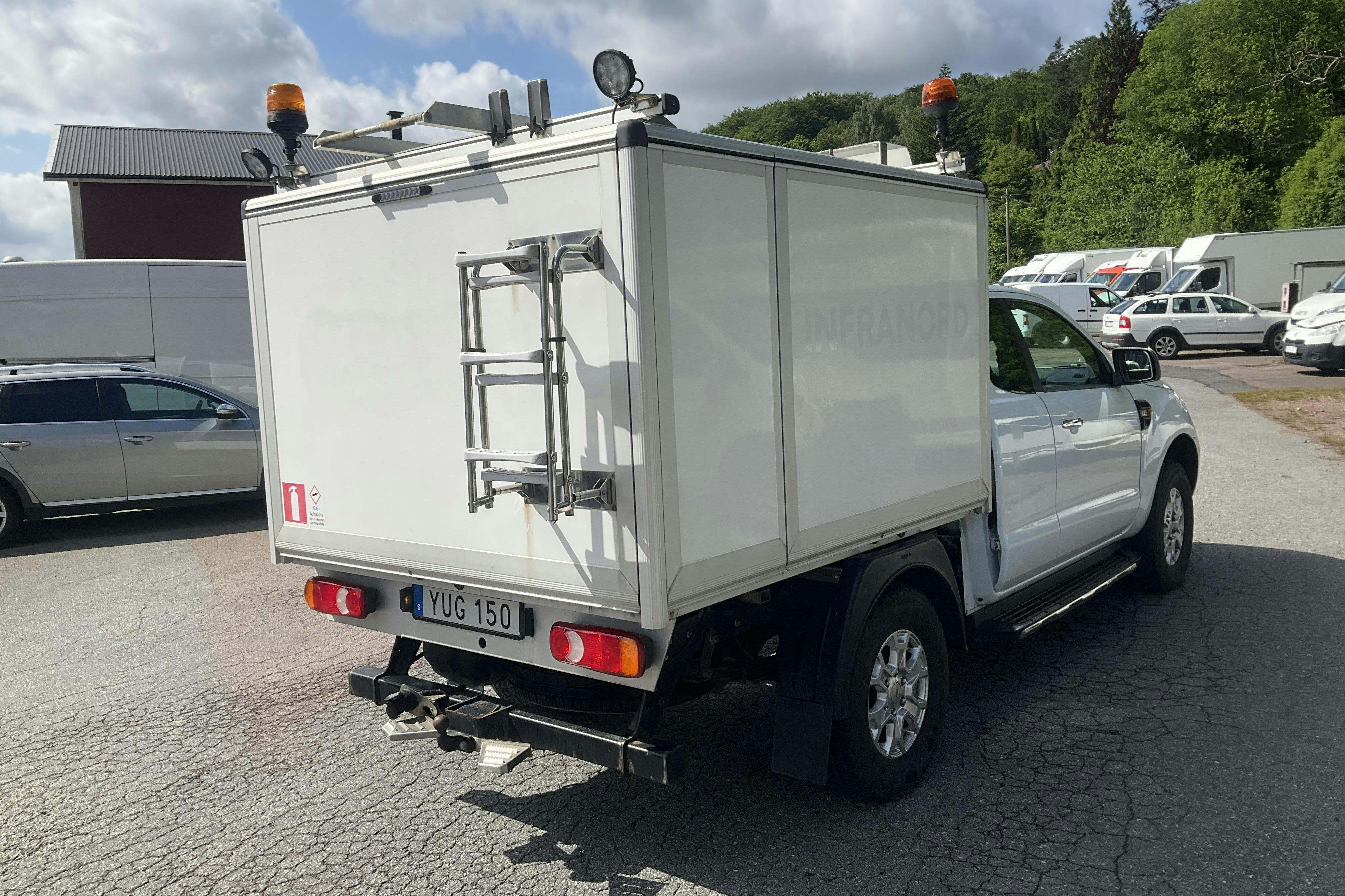 Ford Ranger 2.2 TDCi 4WD (160hk) - 11 035 mil - Manuell - vit - 2018