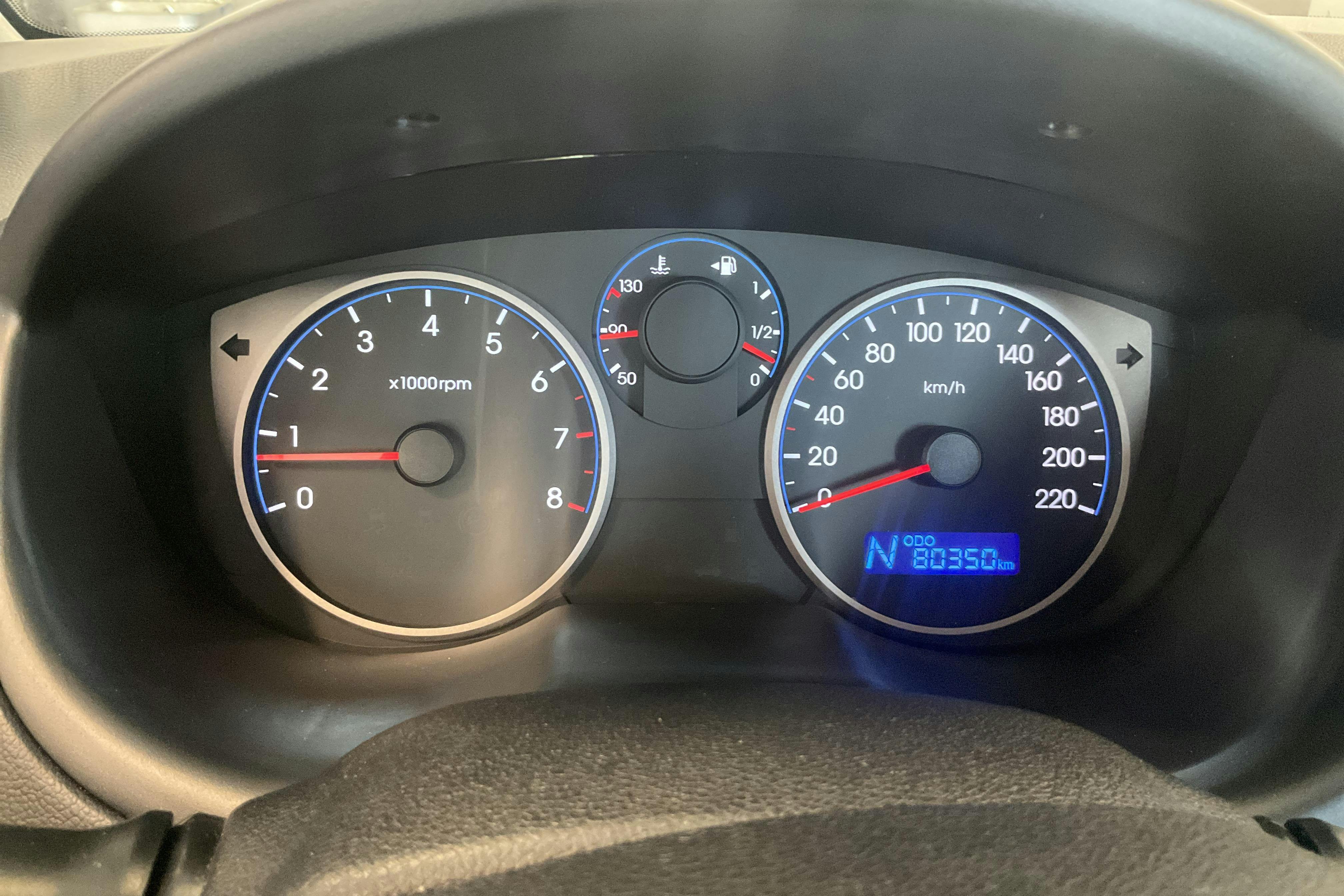 Hyundai i20 1.4 (100hk) - 80 350 km - Automatic - black - 2011