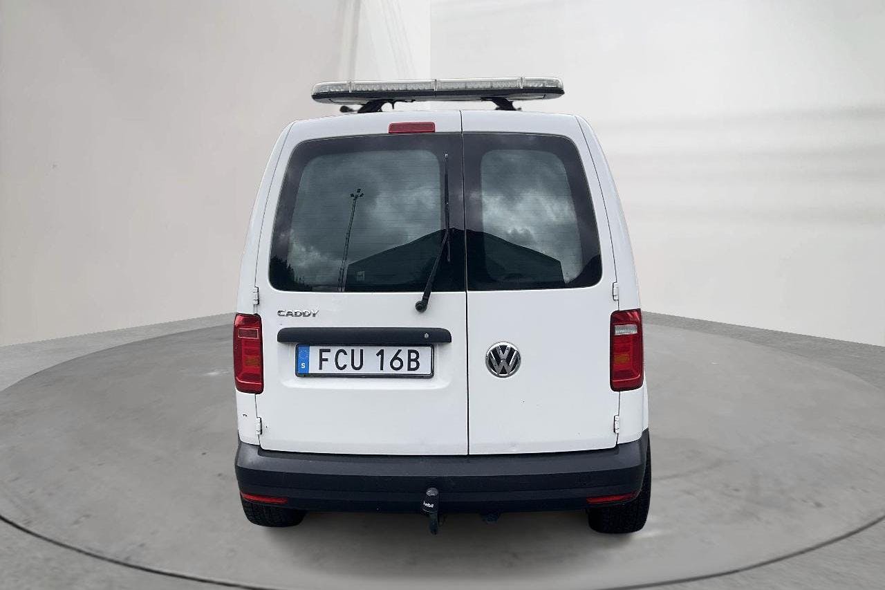 VW Caddy 2.0 TDI Skåp (75hk) - 171 590 km - Käsitsi - valge - 2019