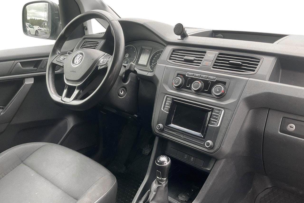 VW Caddy 2.0 TDI Skåp (75hk) - 171 590 km - Käsitsi - valge - 2019