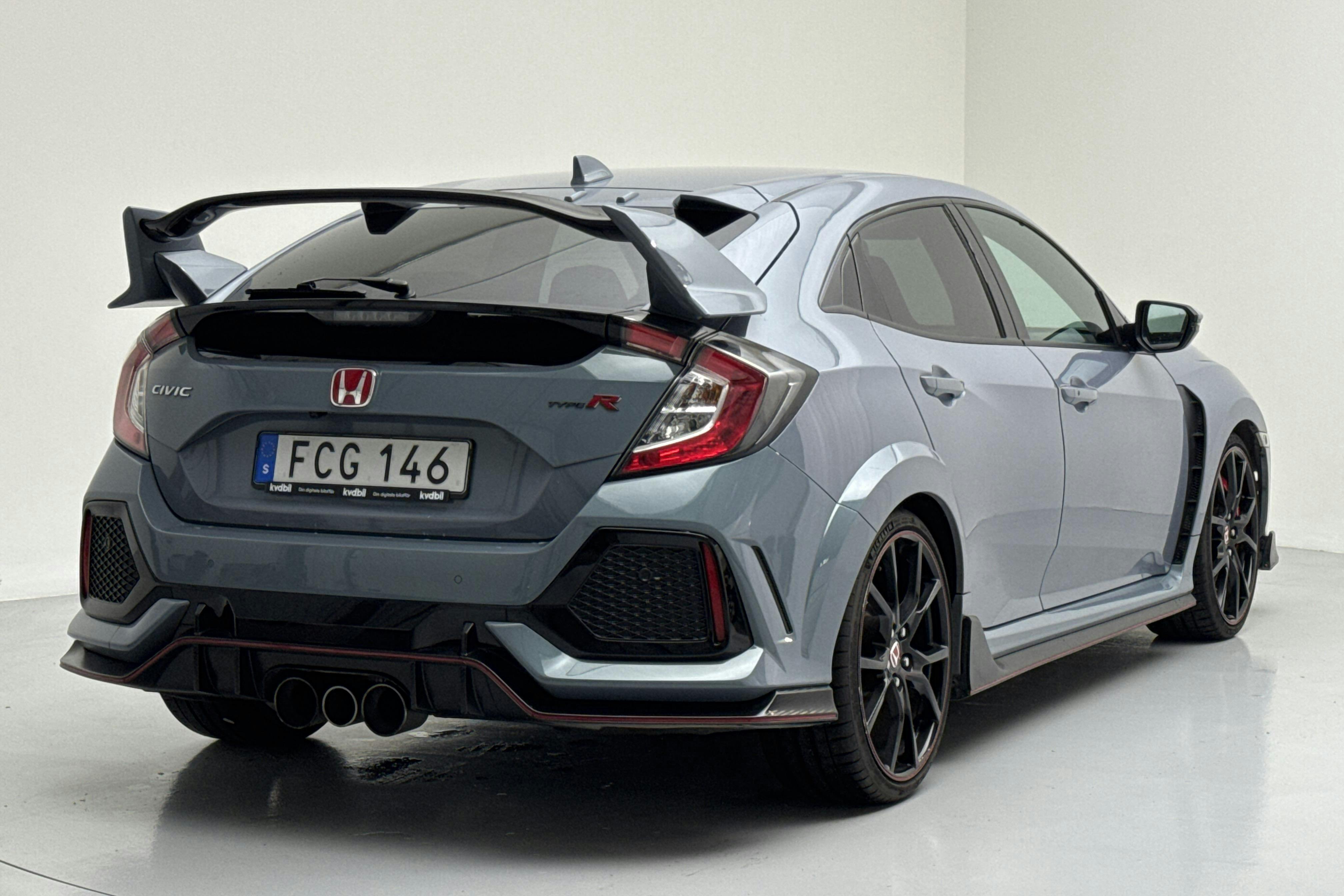 Honda Civic Type R (320hk) - 5 874 mil - Manuell - Dark Grey - 2017