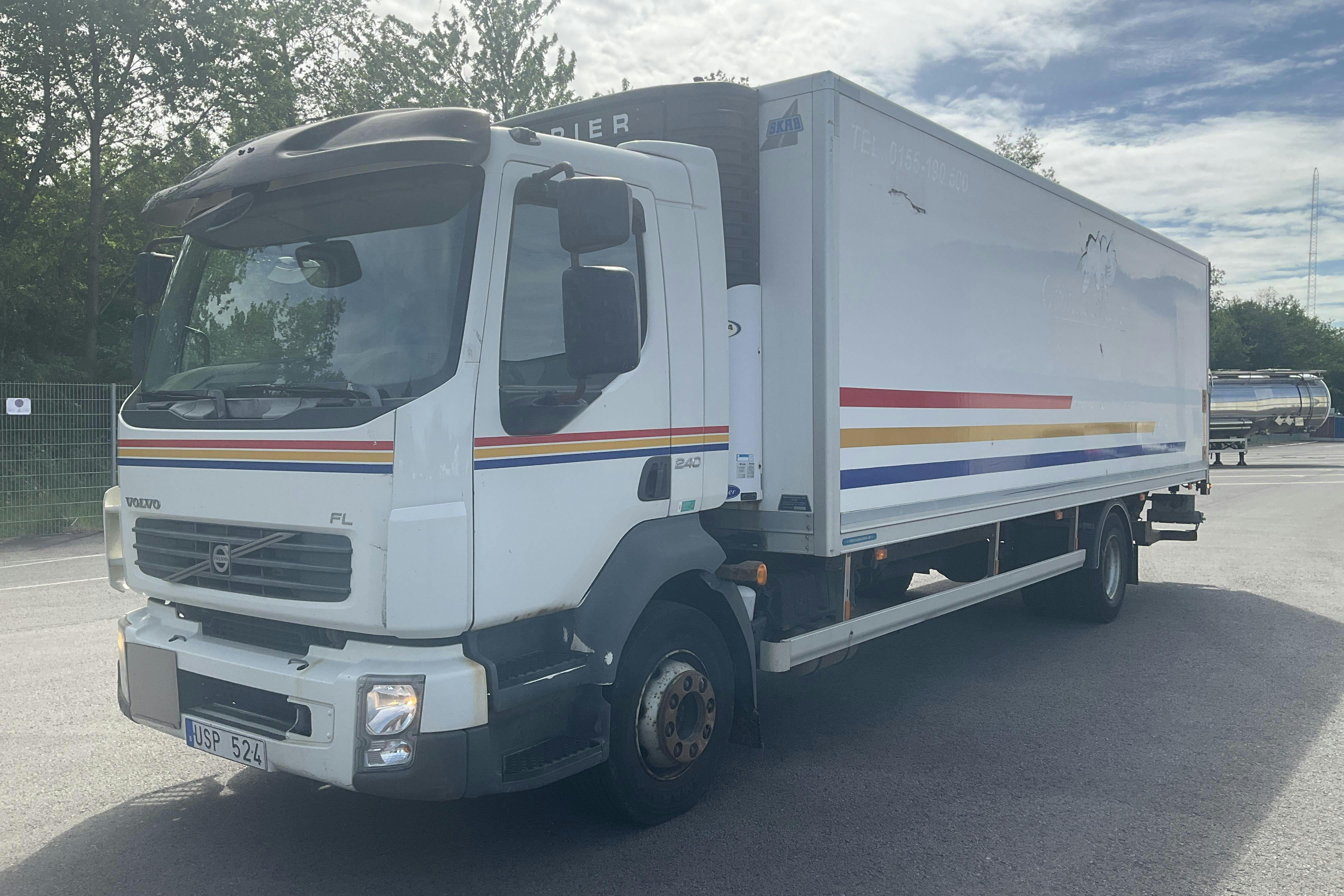 Volvo FL240 - 471 956 km - Automat - vit - 2013