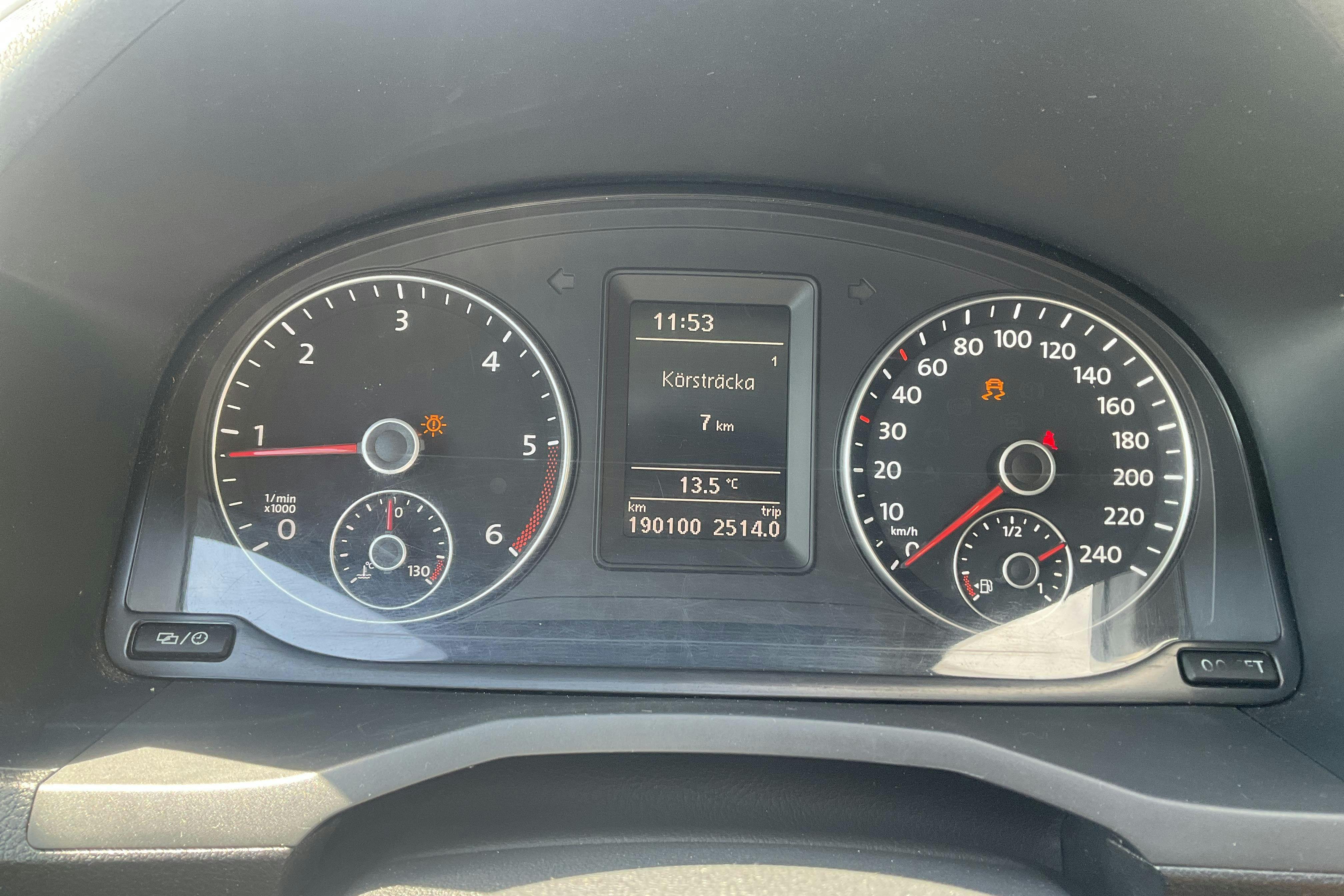 VW Caddy 2.0 TDI Maxi Skåp 4MOTION (122hk) - 190 100 km - Manual - white - 2016