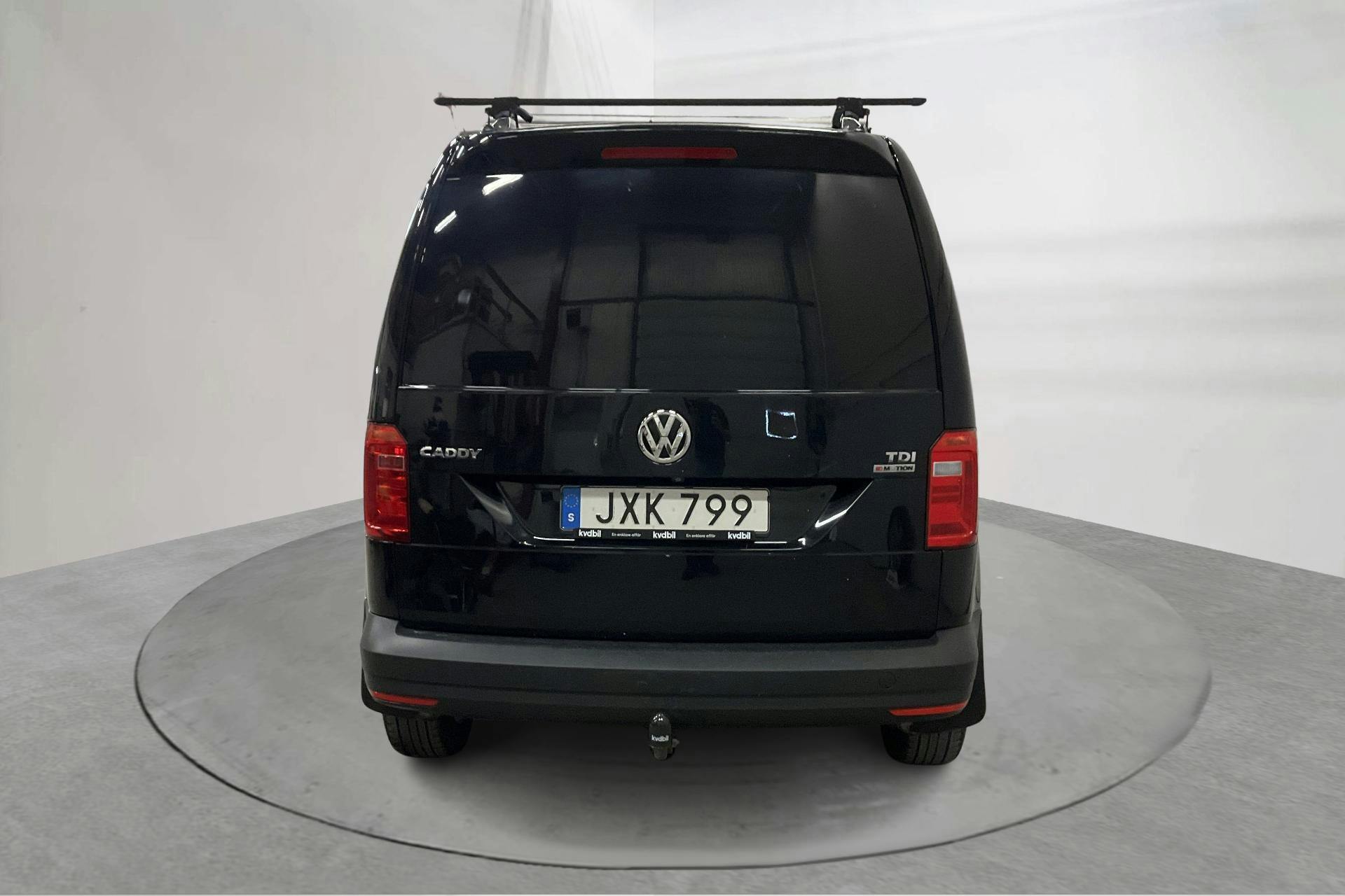 VW Caddy 2.0 TDI Skåp 4MOTION (110hk) - 173 960 km - Käsitsi - must - 2016