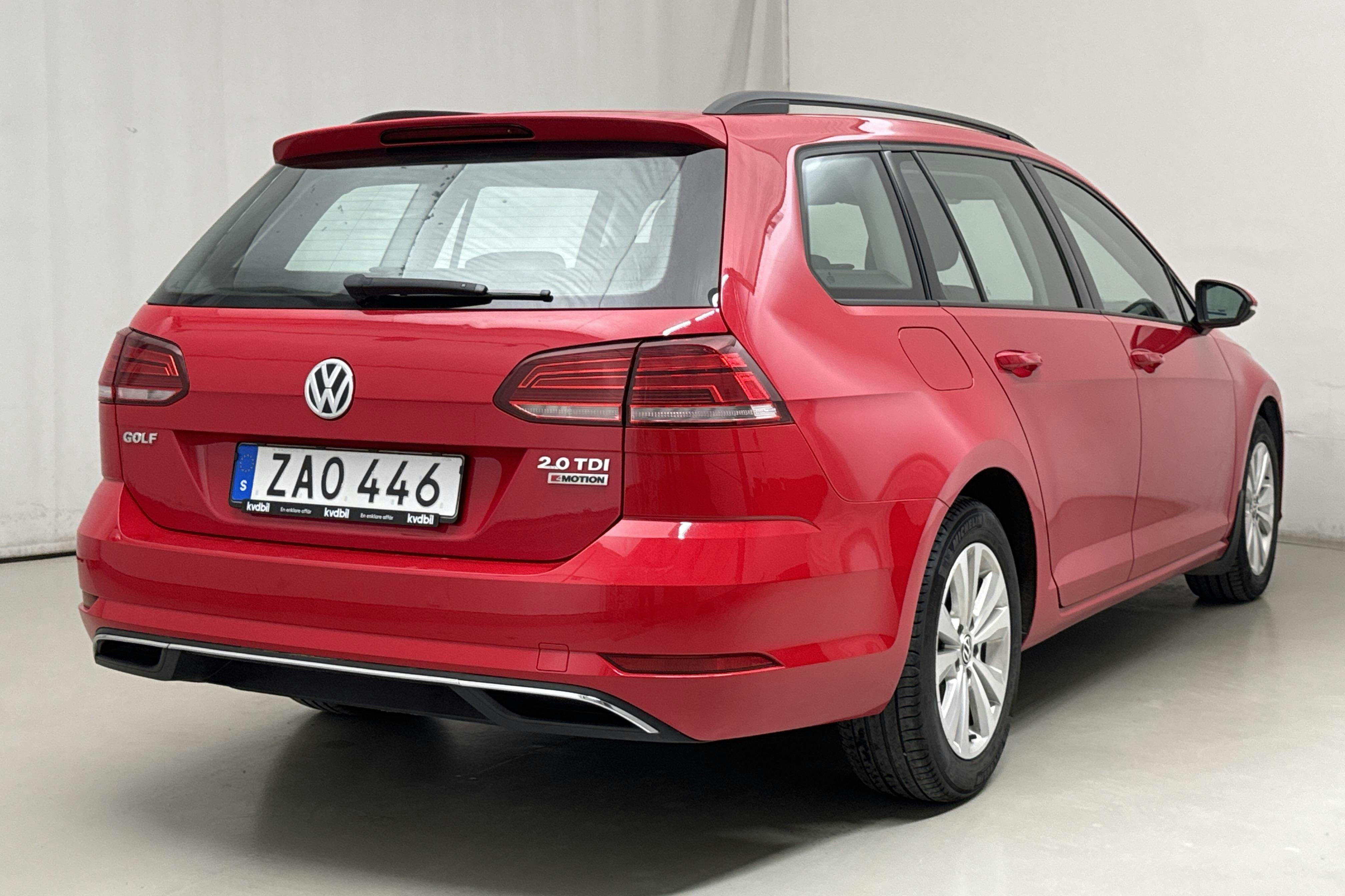VW Golf VII 2.0 TDI Sportscombi 4MOTION (150hk) - 160 460 km - Manual - red - 2018