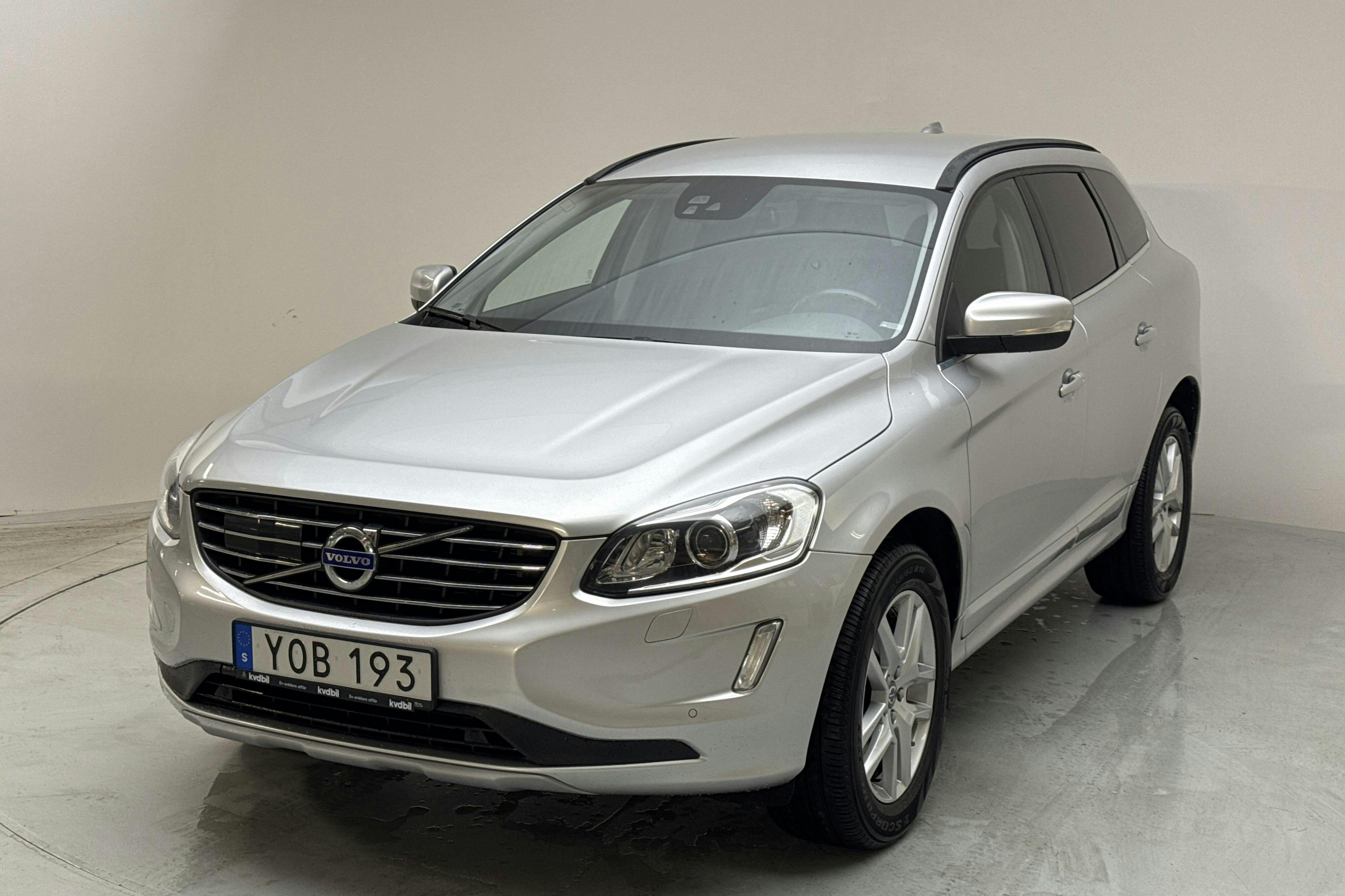 Volvo XC60 D4 2WD (190hk) - 126 620 km - Automatyczna - srebro - 2017
