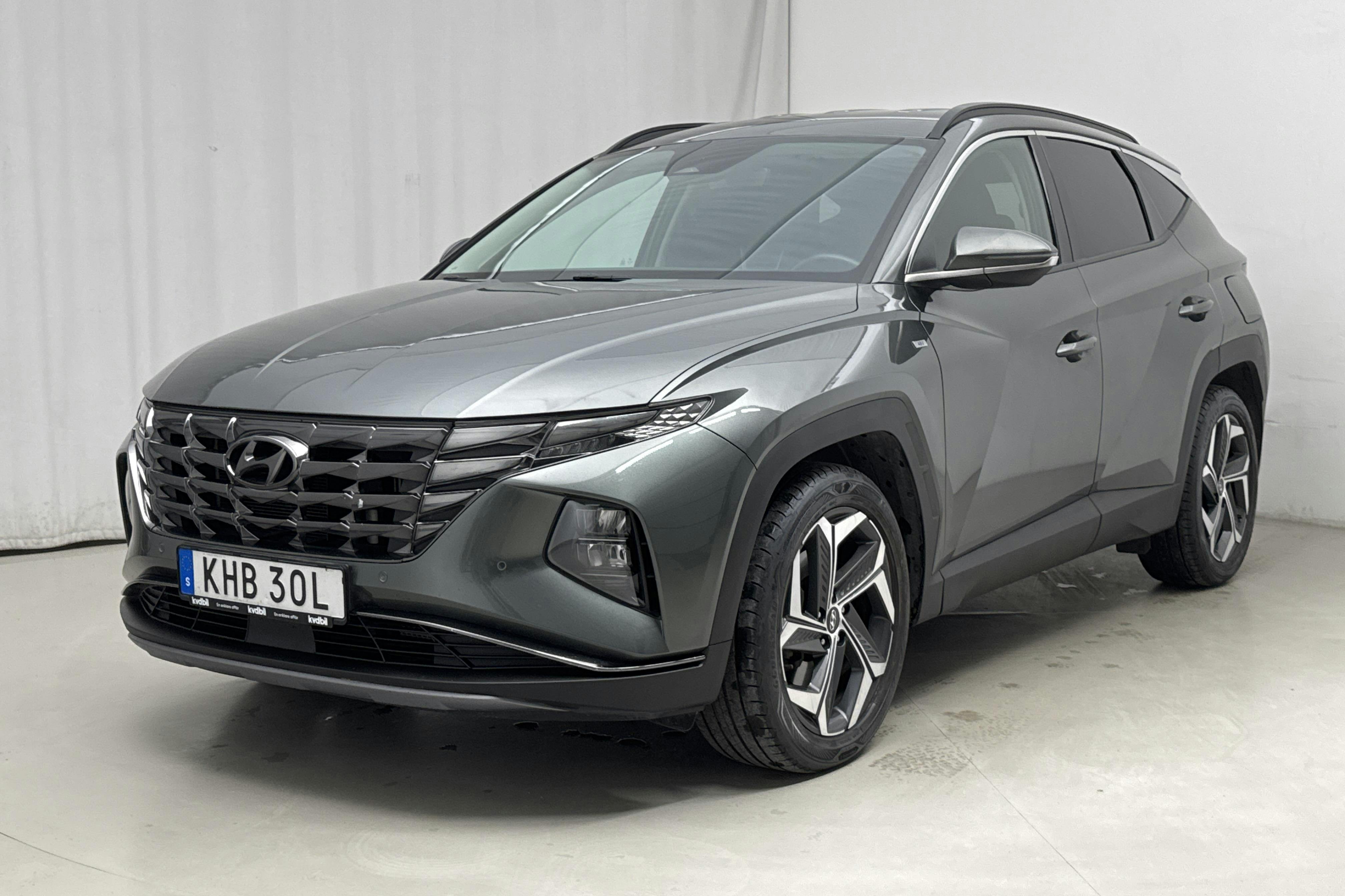 Hyundai Tucson 1.6 T-GDi 4WD (180hk) - 14 278 mil - Automat - grå - 2021