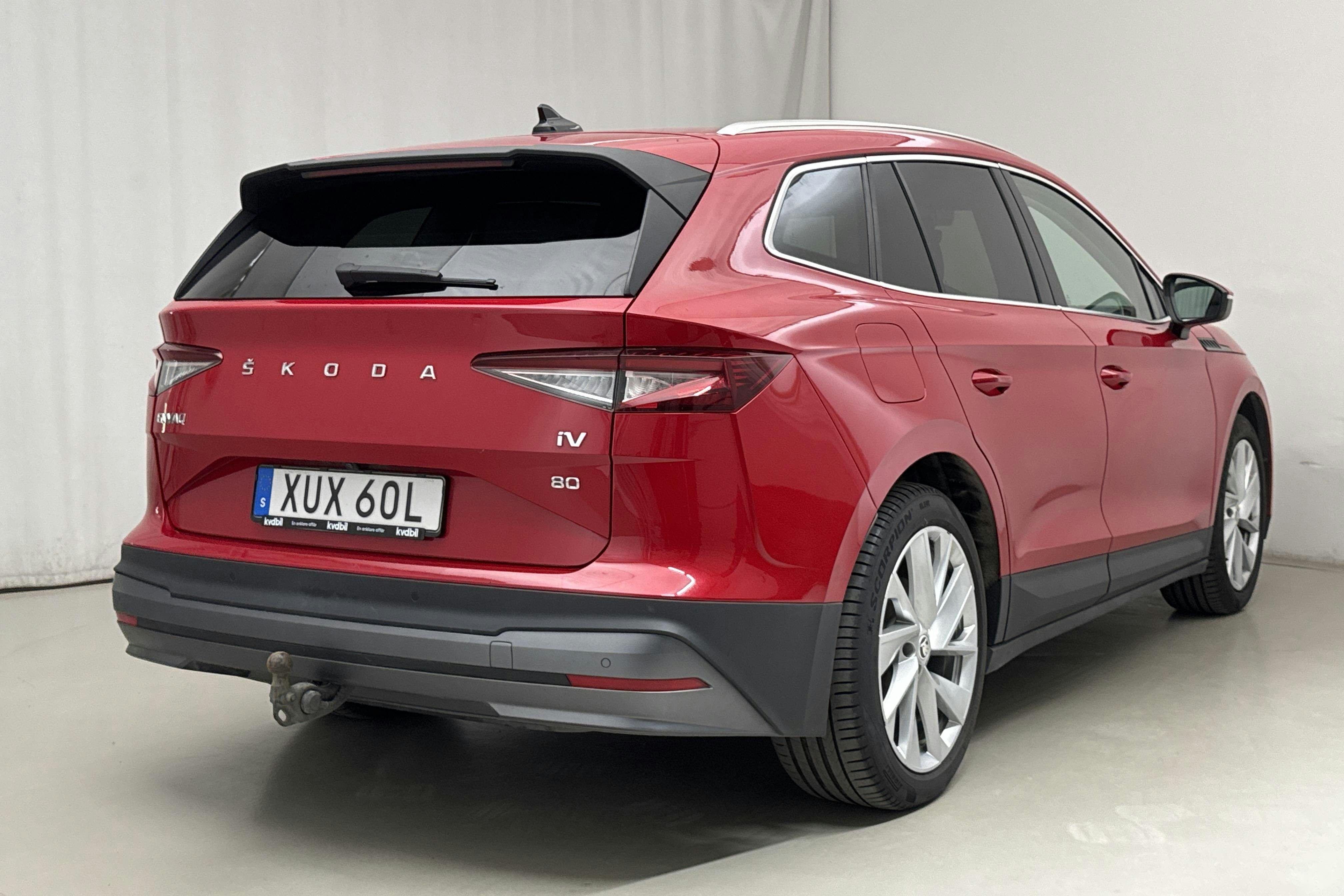 Skoda Enyaq 80 iV (204hk) - 13 152 mil - Automat - röd - 2021