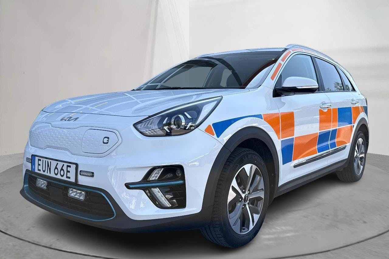 KIA e-Niro 64 kWh (204hk) - 2 635 mil - Automat - vit - 2022