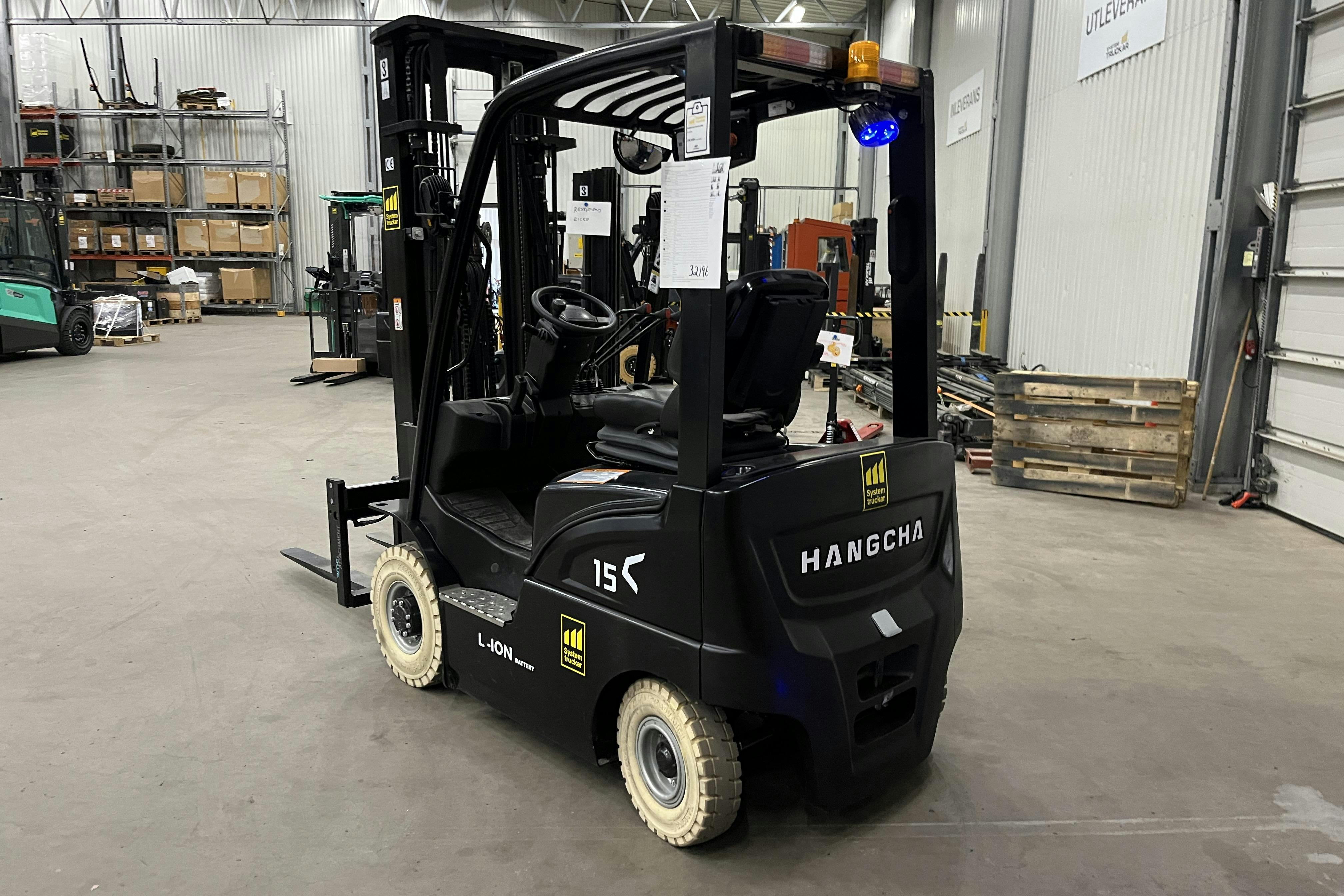 HANGCHA 15 Motviktstruck - 0 km - 2022