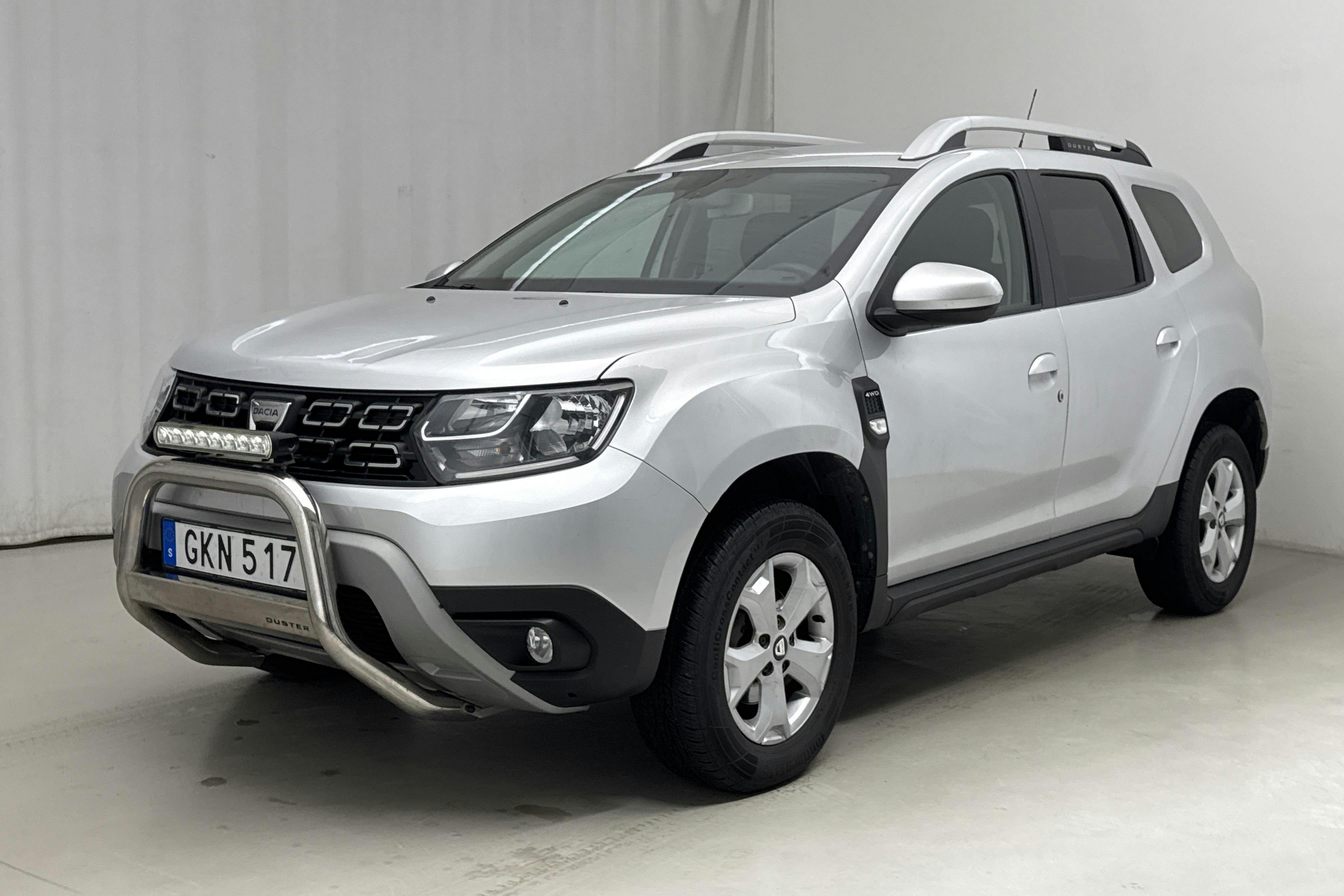 Dacia Duster 1.5 dCi 4x4 (110hk) - 76 360 km - Manual - silver - 2018
