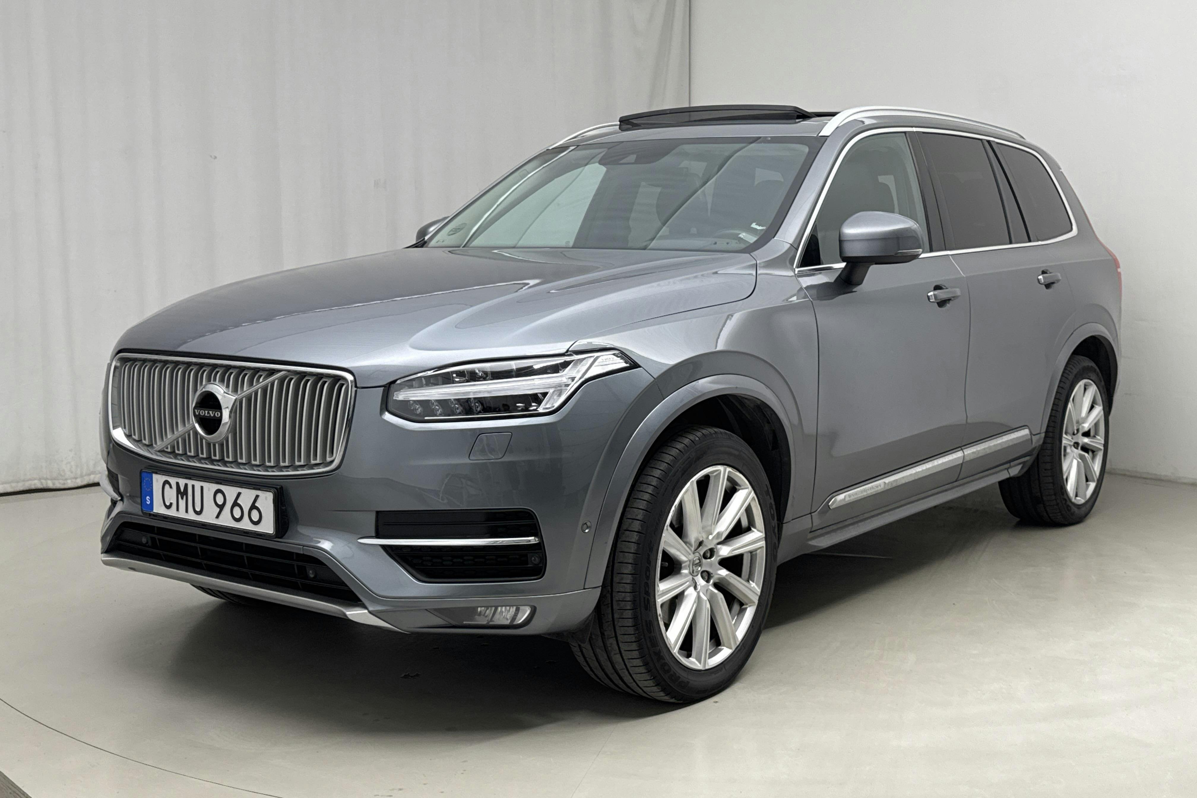 Volvo XC90 D5 AWD (225hk) - 249 310 km - Automatic - gray - 2016