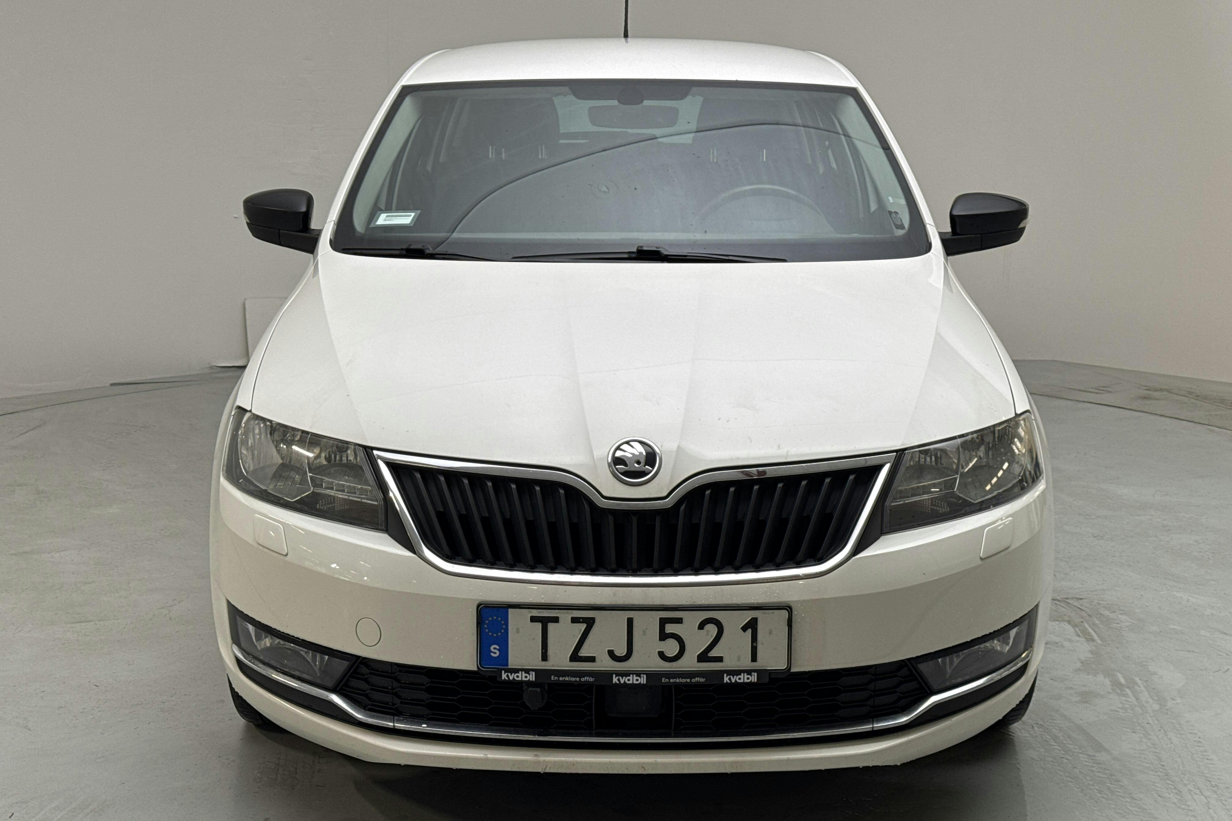 Skoda Rapid 1.4 TDI Spaceback (90hk) - 203 850 km - Manual - white - 2018