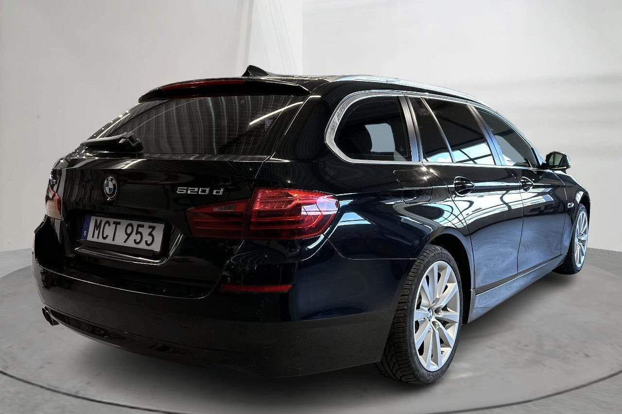 BMW 520d xDrive Touring, F11 (190hk) - 224 320 km - Automatic - black - 2016