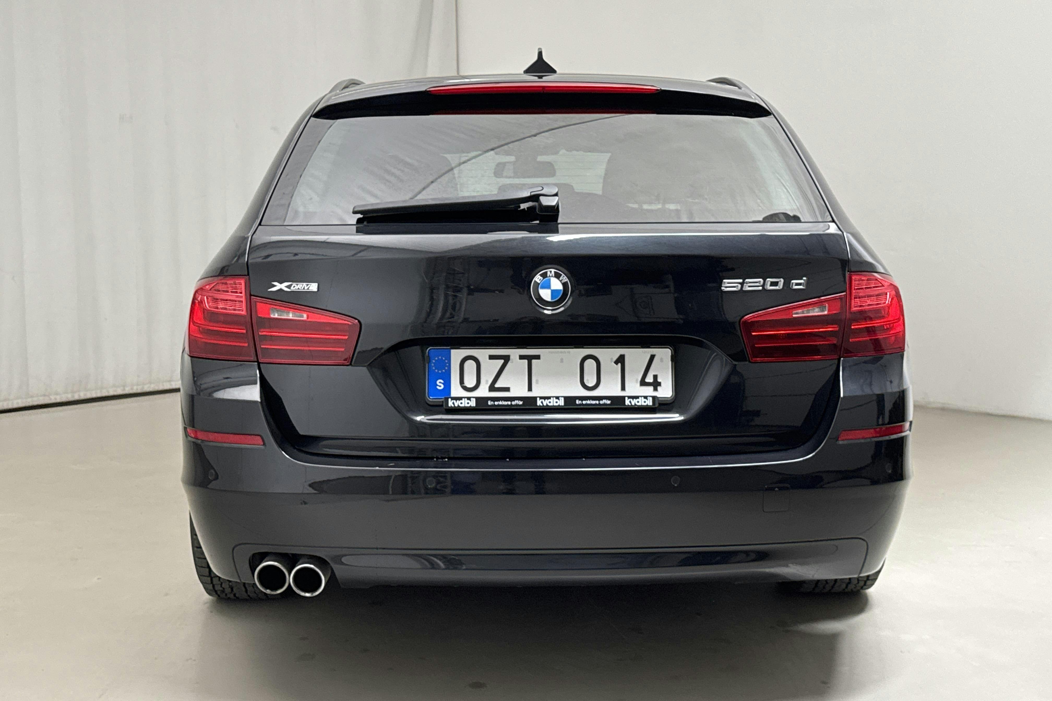 BMW 520d xDrive Touring, F11 (184hk) - 99 580 km - Automaatne - must - 2014