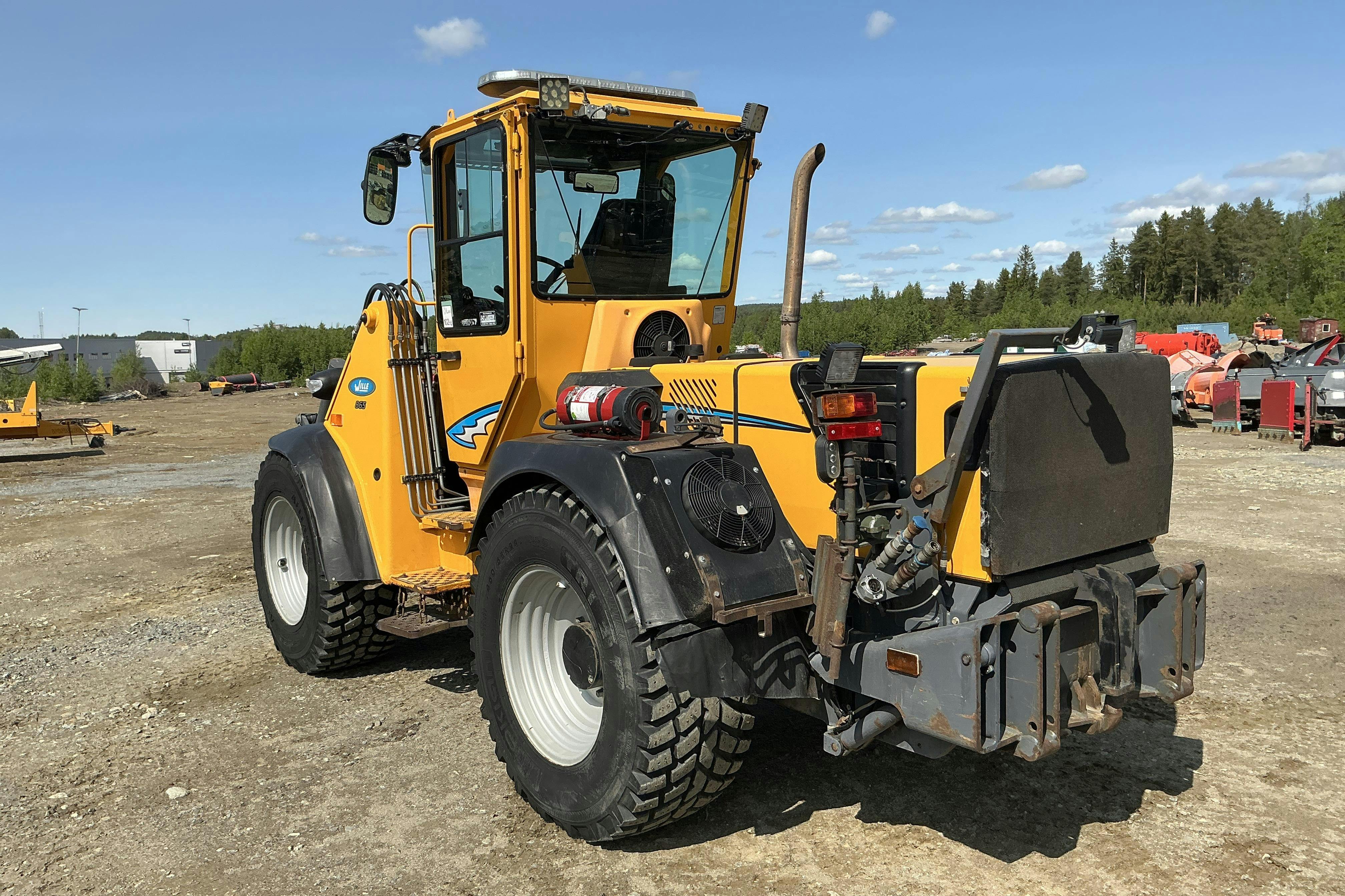 WILLE 865-C44-3B Redskapsbärare/hjullastare -  - Automat - 2015