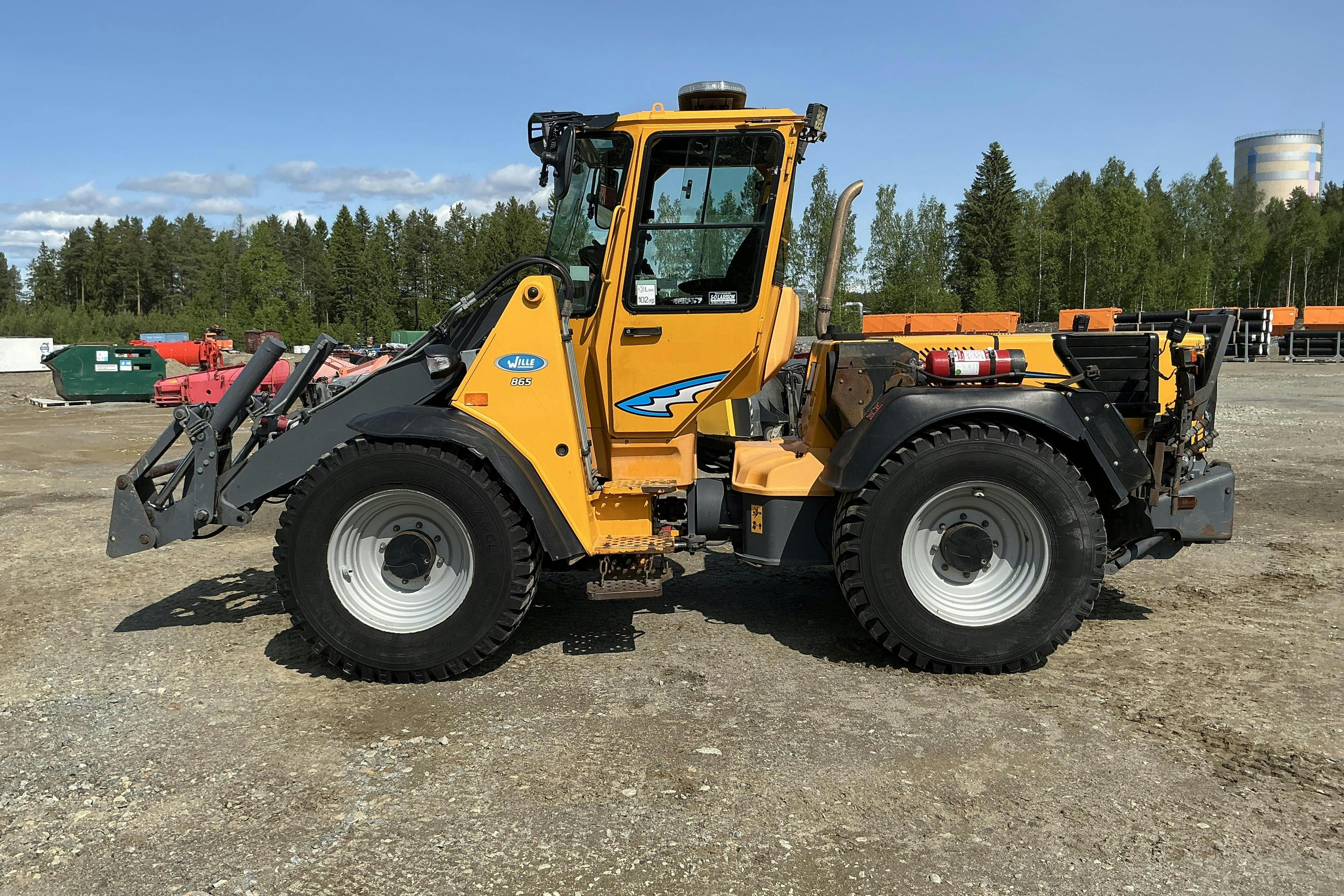 WILLE 865-C44-3B Redskapsbärare/hjullastare -  - Automat - 2015
