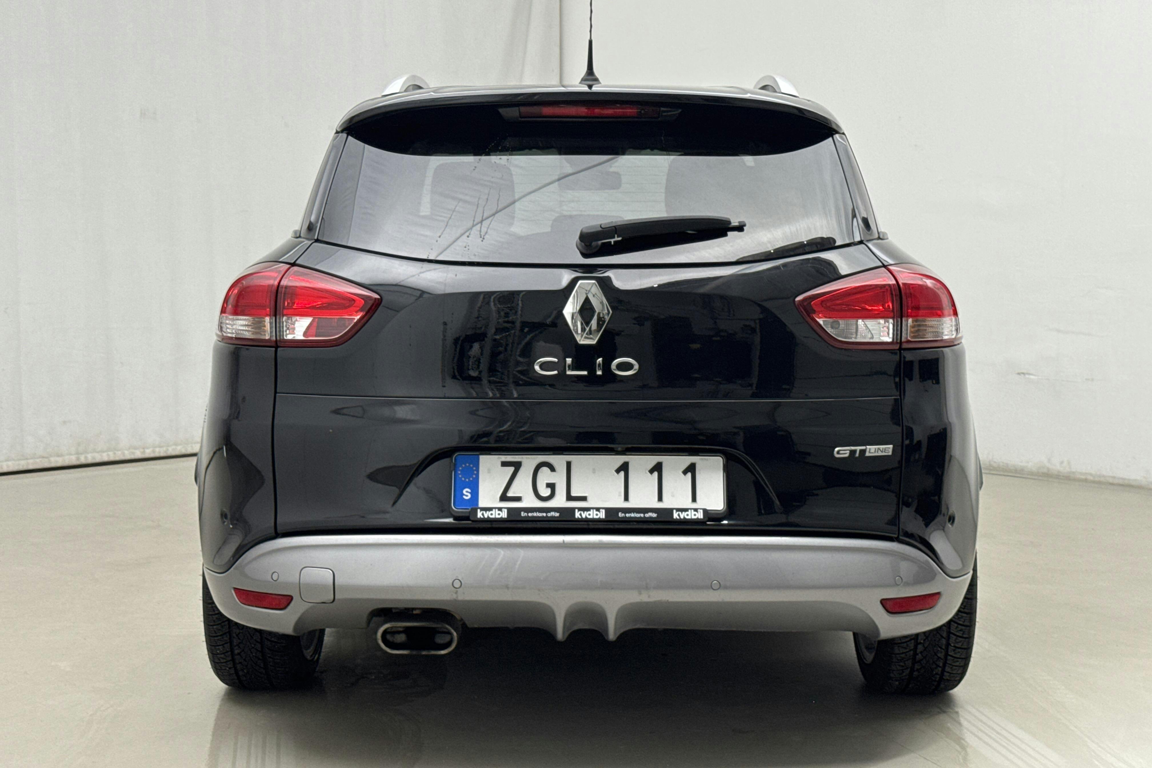 Renault Clio IV 1.2 TCe 120 Tourer (120hk) - 104 550 km - Automaatne - must - 2018