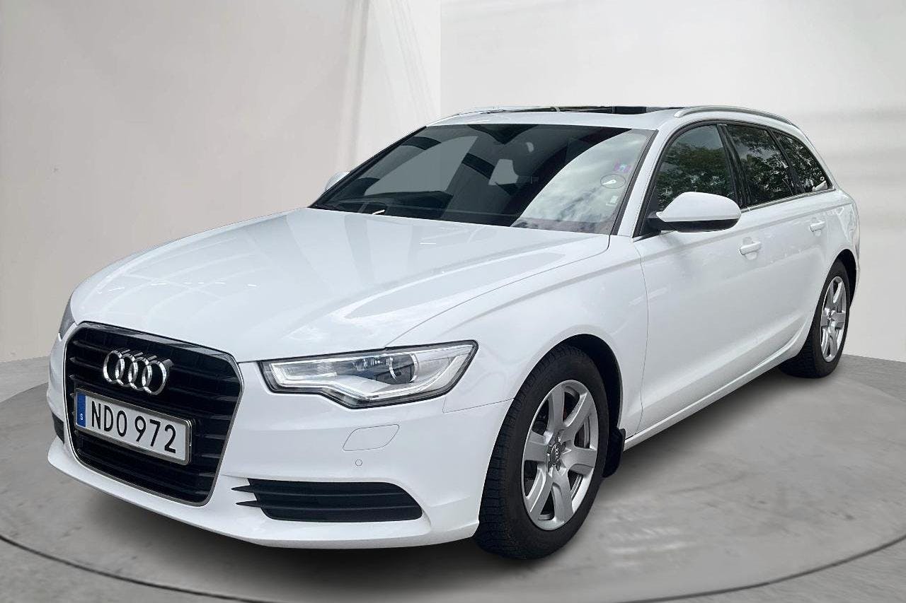 Audi A6 2.0 TDI Avant (177hk) - 15 401 mil - Automat - vit - 2013
