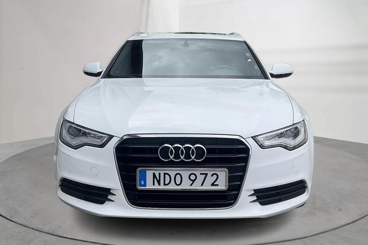 Audi A6 2.0 TDI Avant (177hk) - 154 010 km - Automatic - white - 2013