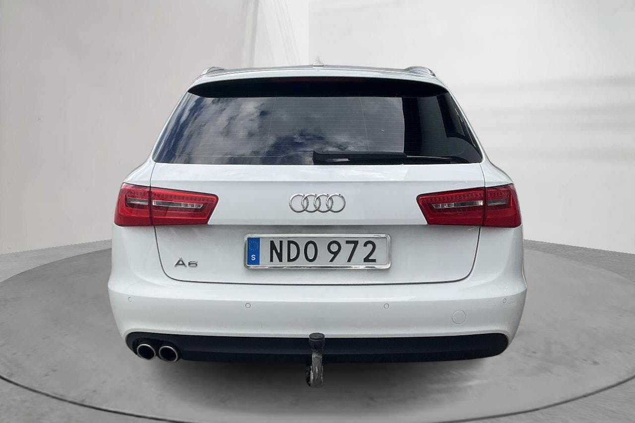 Audi A6 2.0 TDI Avant (177hk) - 154 010 km - Automatic - white - 2013