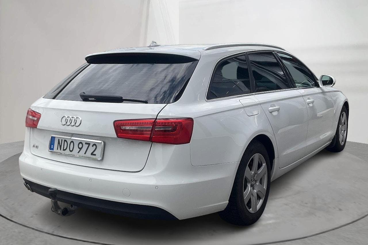 Audi A6 2.0 TDI Avant (177hk) - 154 010 km - Automatic - white - 2013