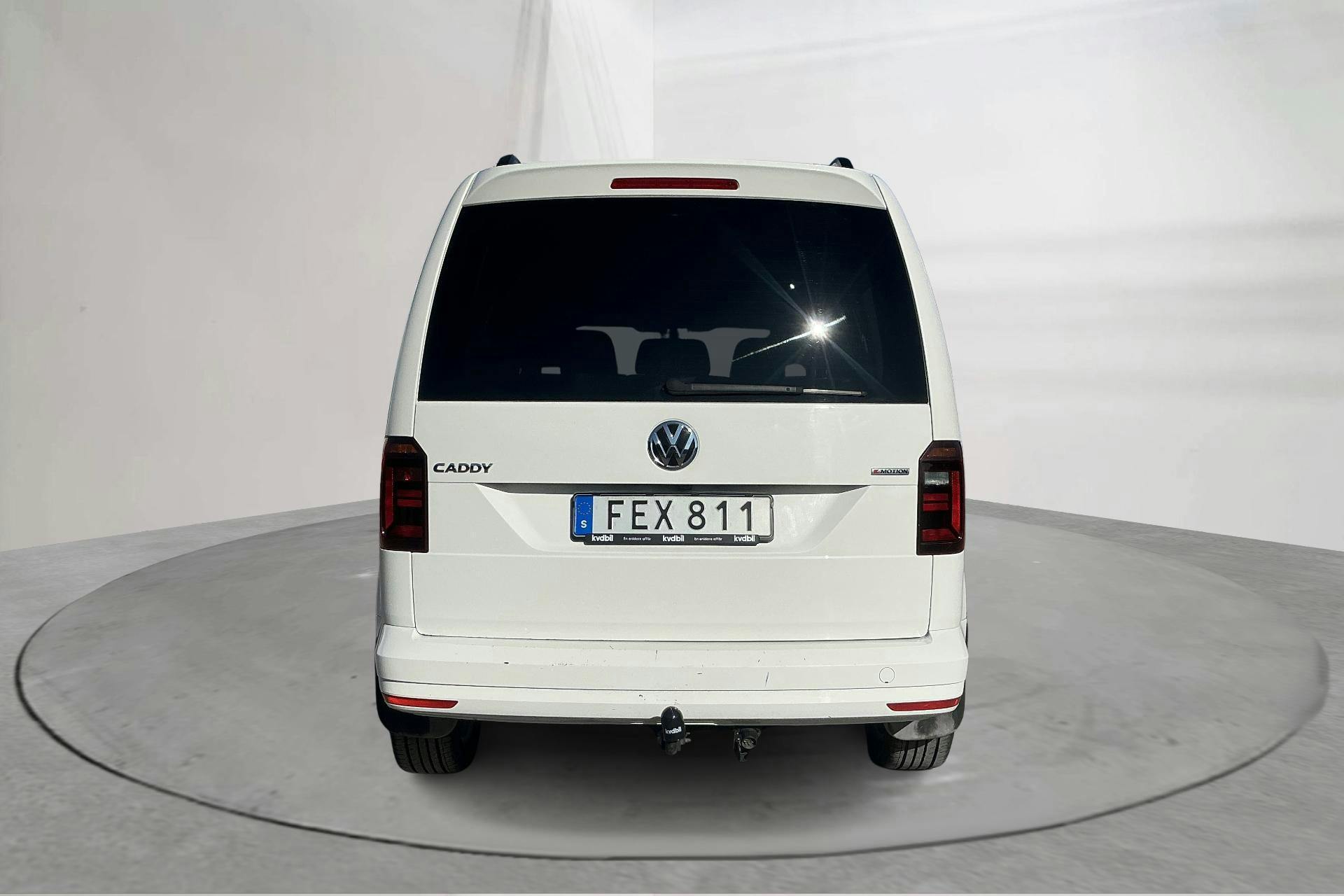 VW Caddy Life 2.0 TDI 4MOTION (150hk) - 8 621 mil - Automat - vit - 2018