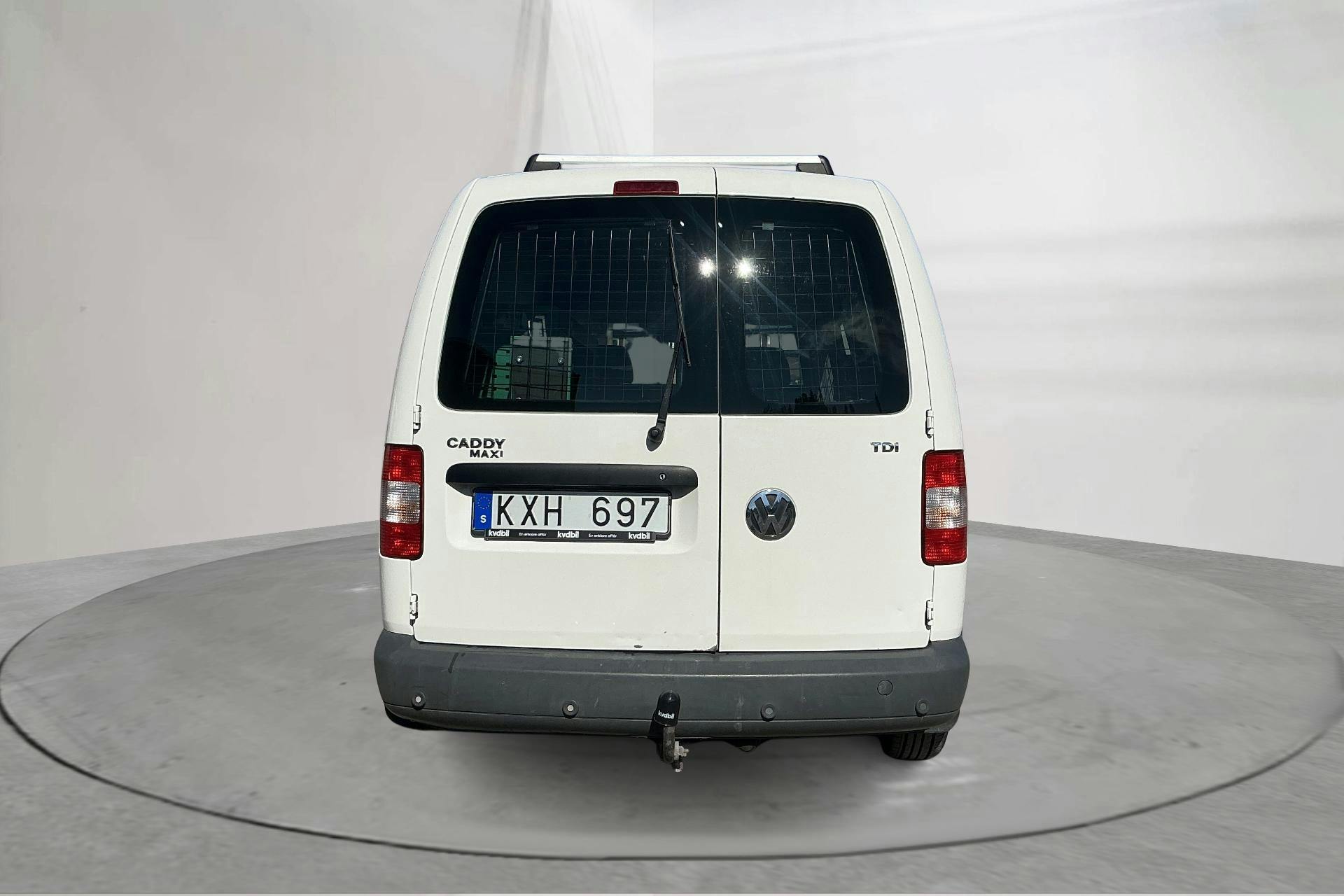 VW Caddy 1.9 TDI Maxi Skåp (105hk) - 19 678 mil - Manuell - vit - 2010