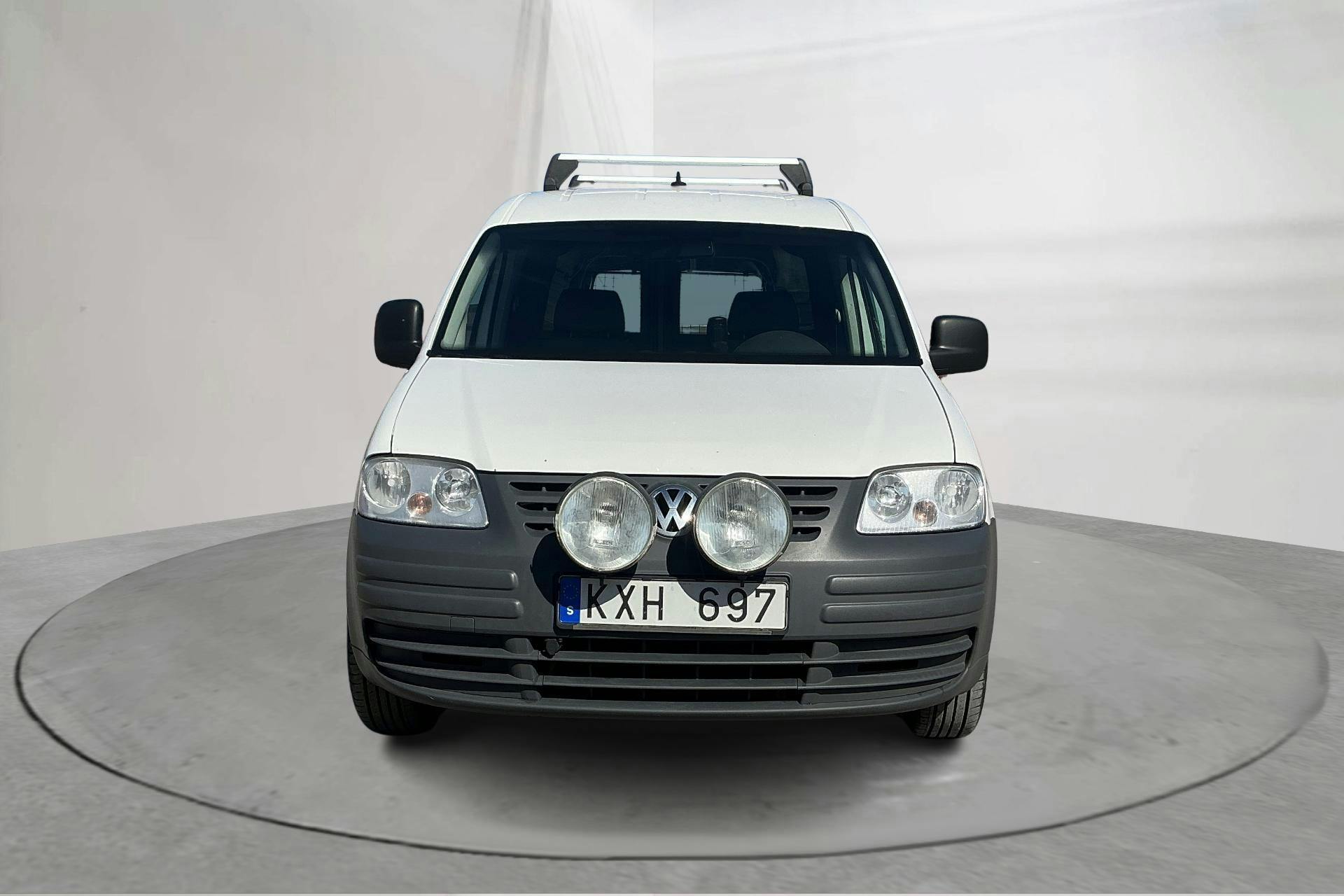 VW Caddy 1.9 TDI Maxi Skåp (105hk) - 19 678 mil - Manuell - vit - 2010